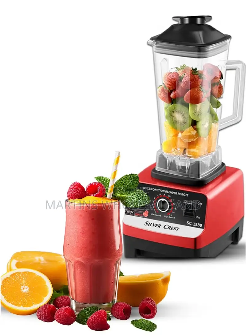 Silver Crest Sc-9009 Blender and Grinder With an Extra Jar.