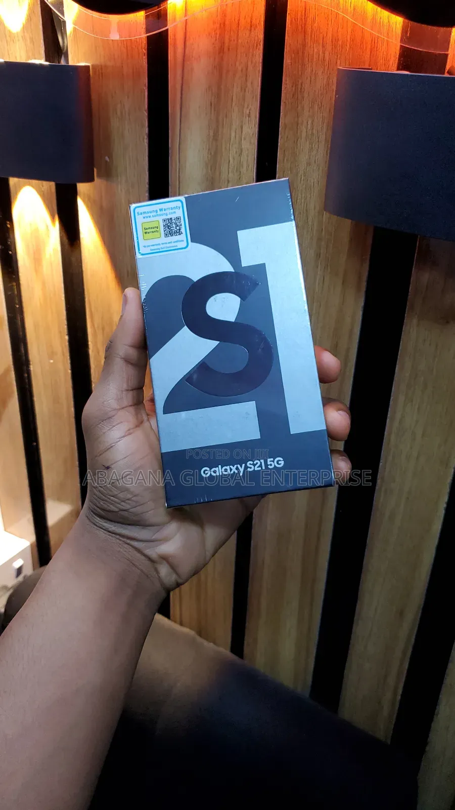 New Samsung Galaxy S21 5G 256 GB Black