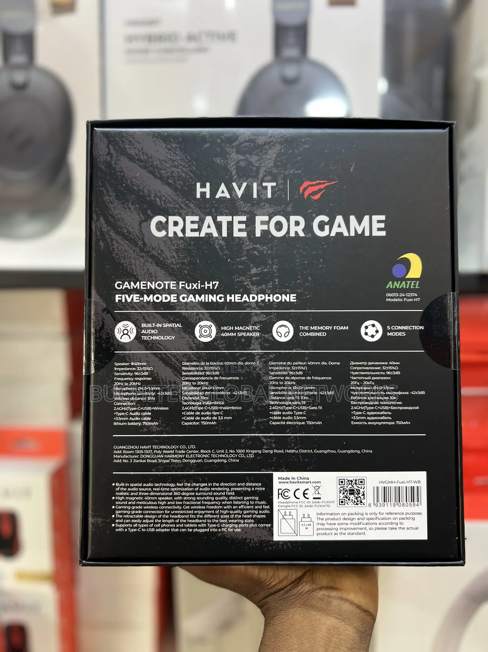 Havit Gamenote Fuxi-H7 Gaming Headset