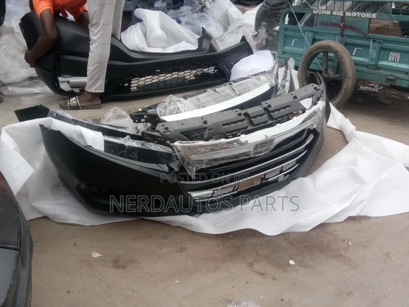 Complete Front Bumper Honda Accord 2018_2021