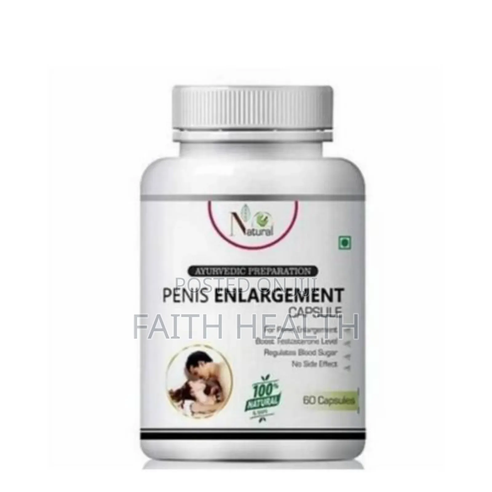 Natural by Nature Man Power Big XXXL Penis Enlargement Capsule For