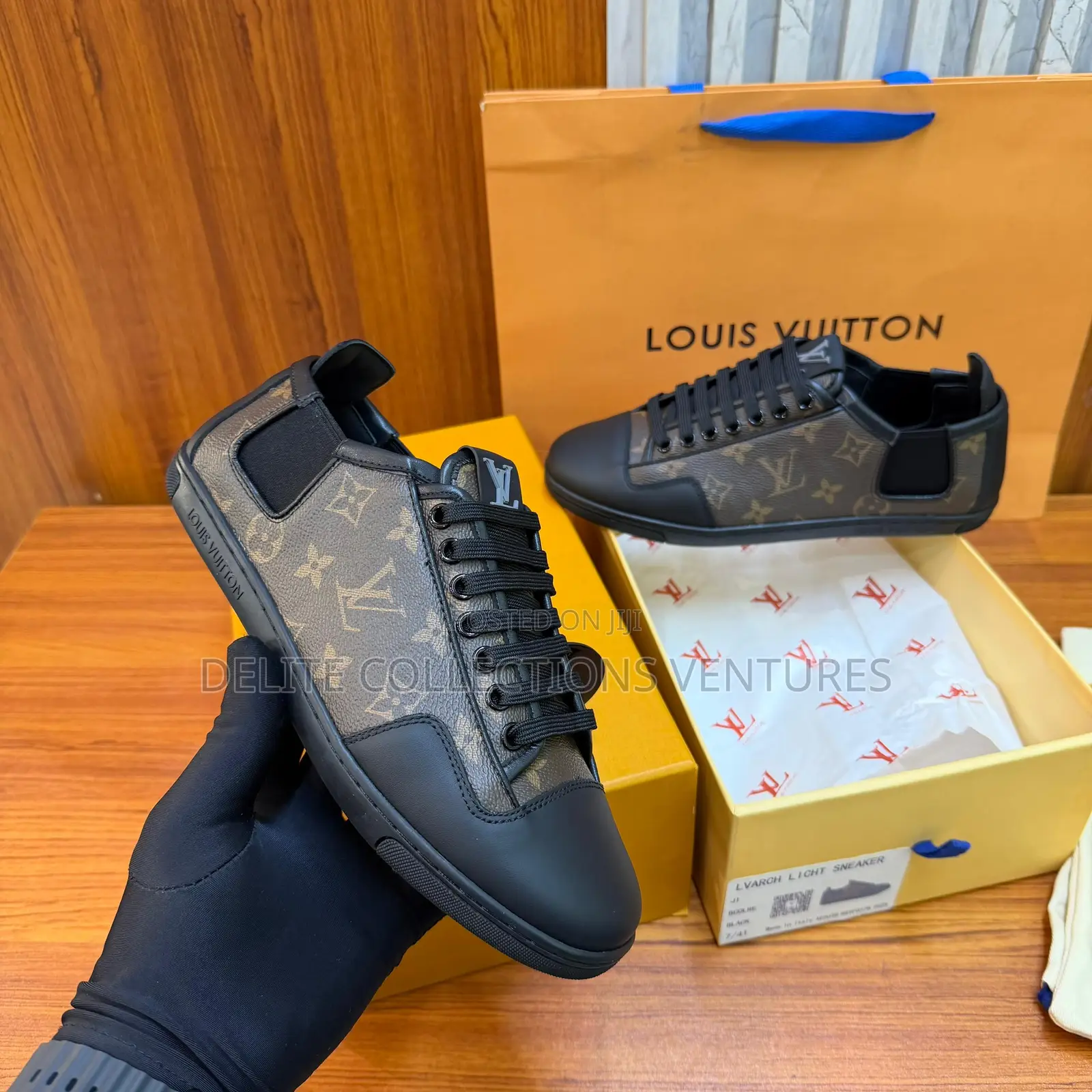 Luxury Update Louis Vuitton Slalom Low Top Monogram Sneakers