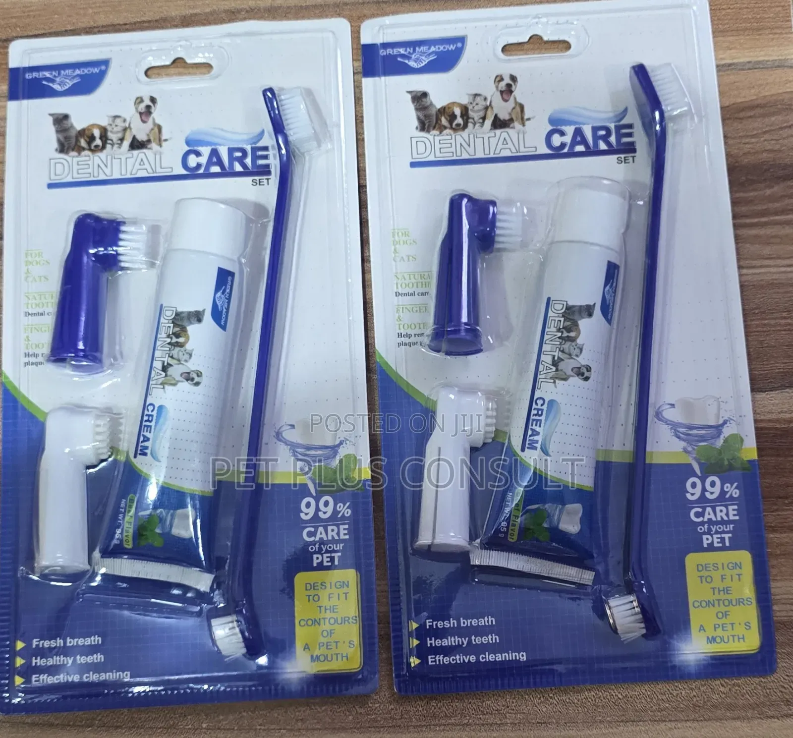 Pet Dental Care Brush and Tooth Paste and Tongue Cleaner