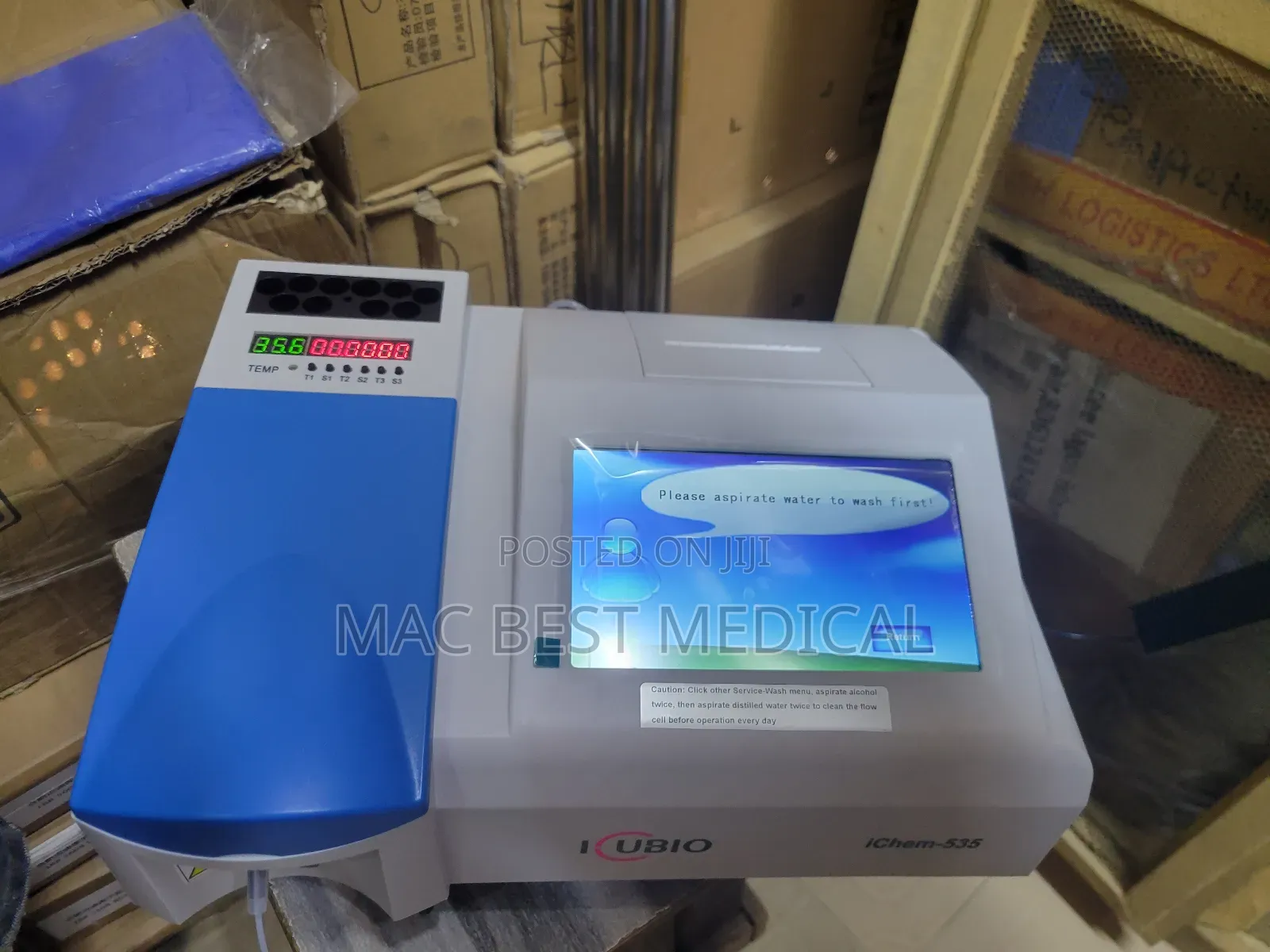 Semi Auto Chemistry Analyzer Icubio