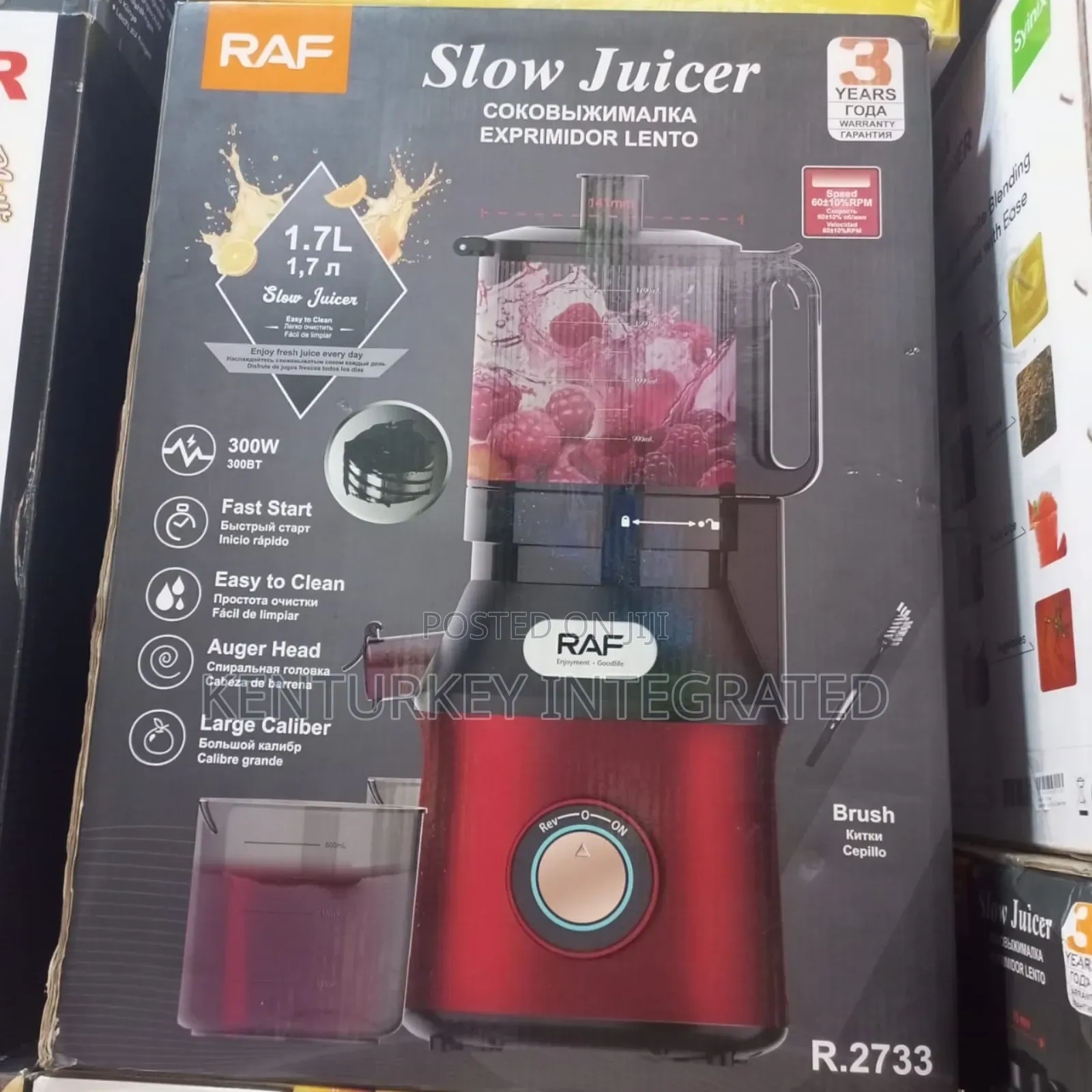 Raf R.2733 Slow Juicer