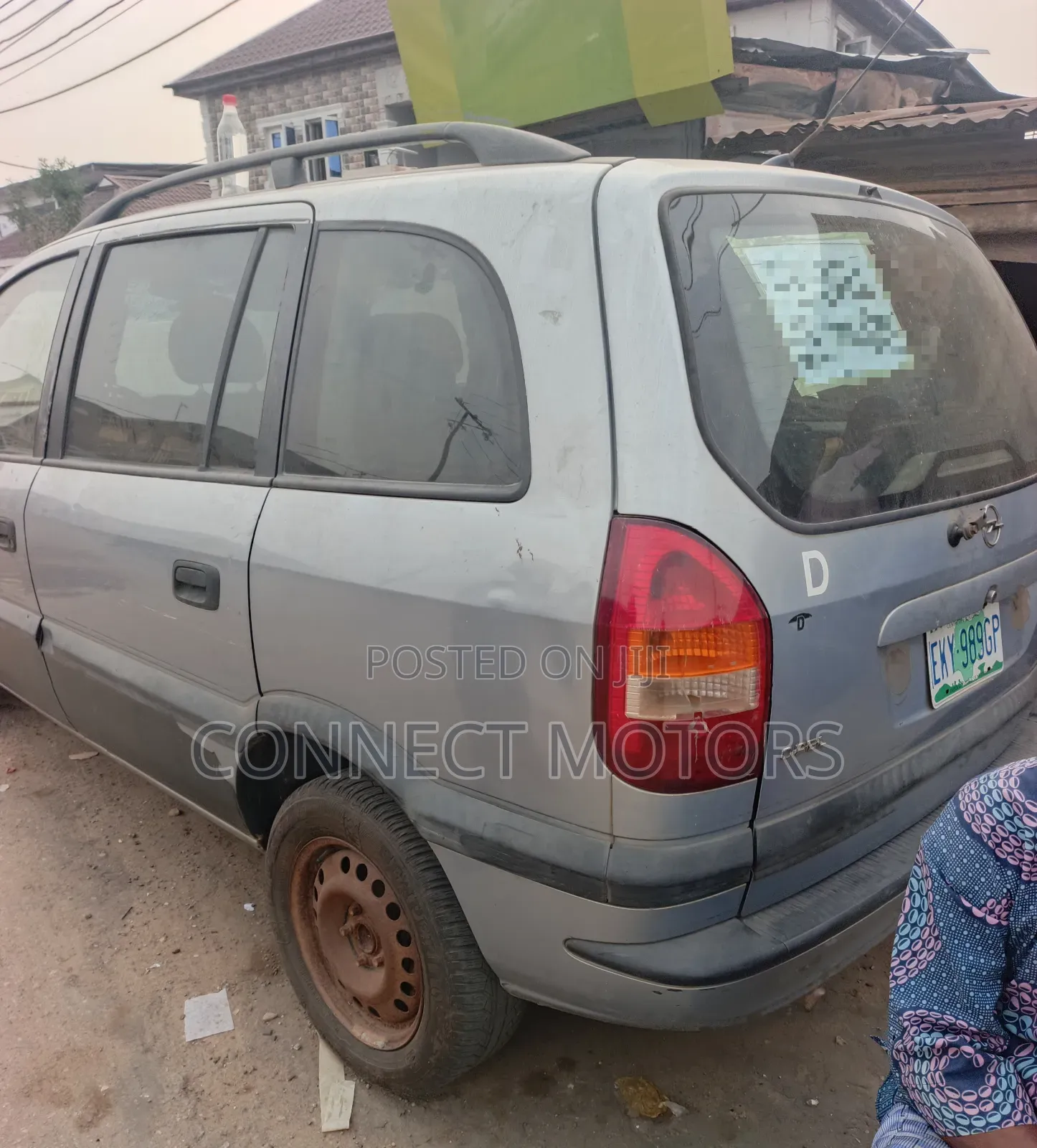 Opel Zafira 2002 Silver