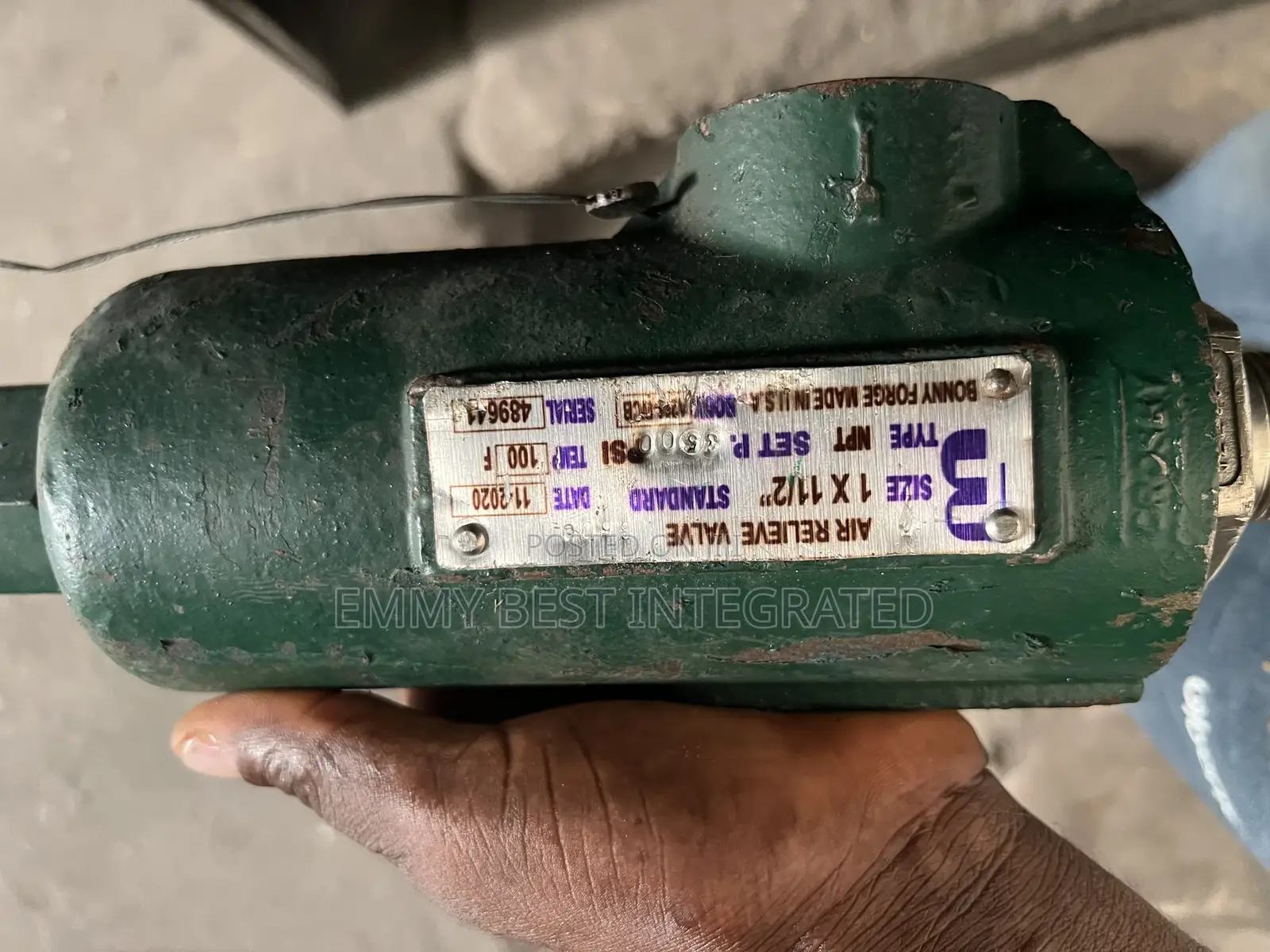 Bonney Forge Air Release Valve,