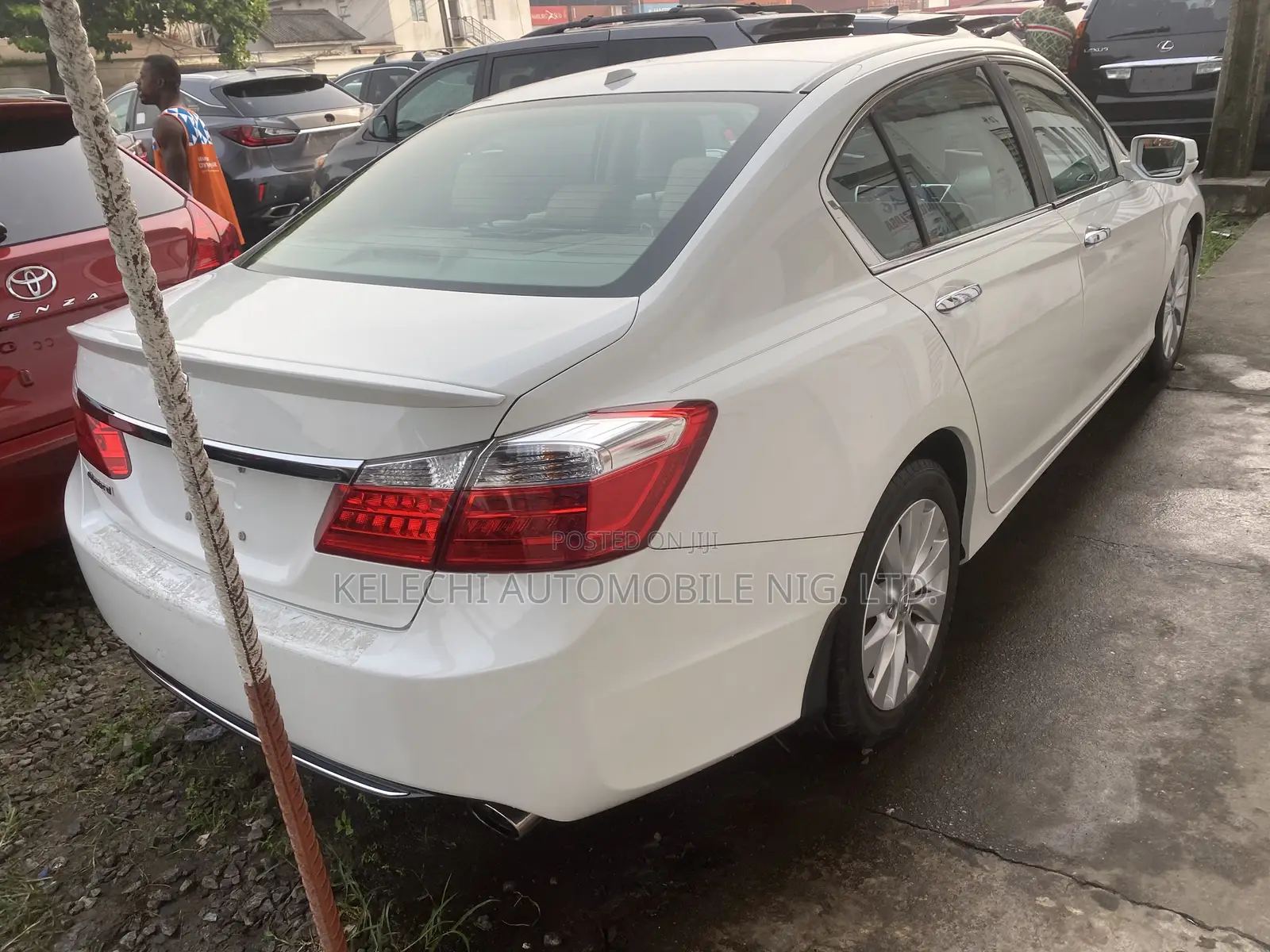 Honda Accord EX 4dr Sedan (2.4L 4cyl 6M) 2014 White