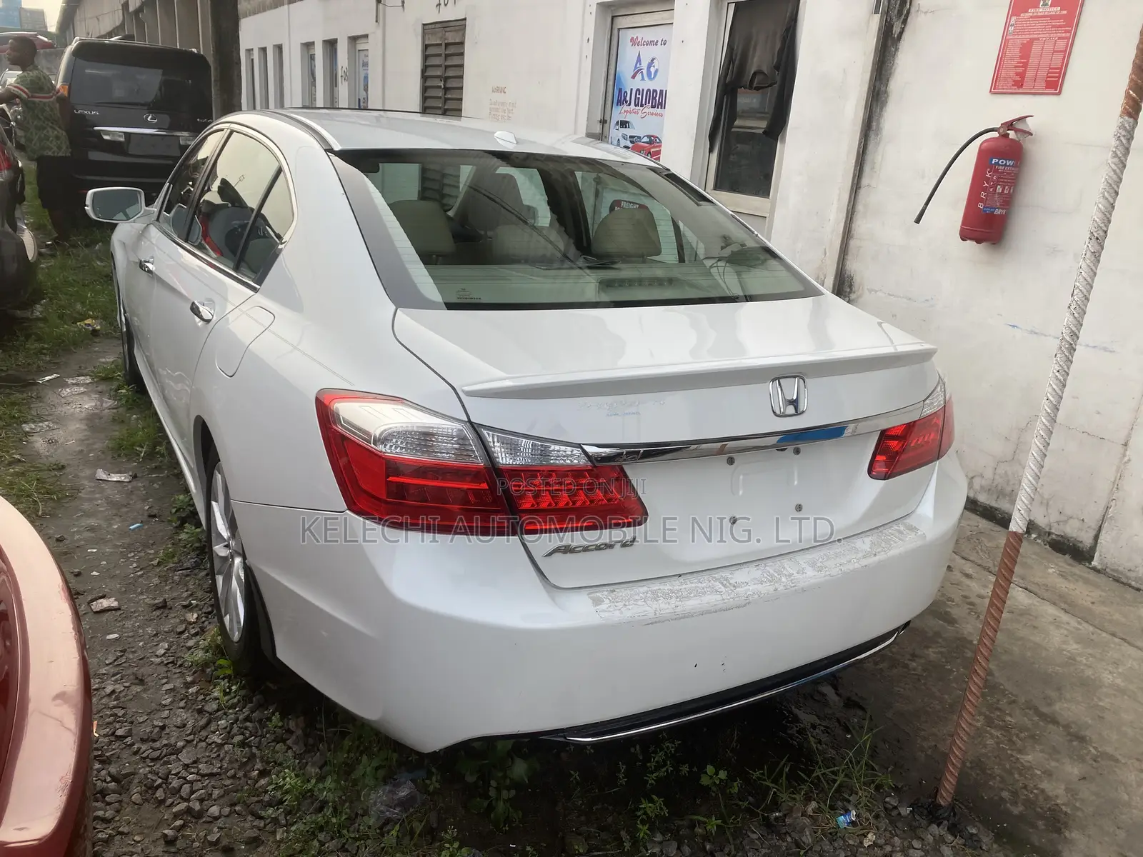 Honda Accord EX 4dr Sedan (2.4L 4cyl 6M) 2014 White
