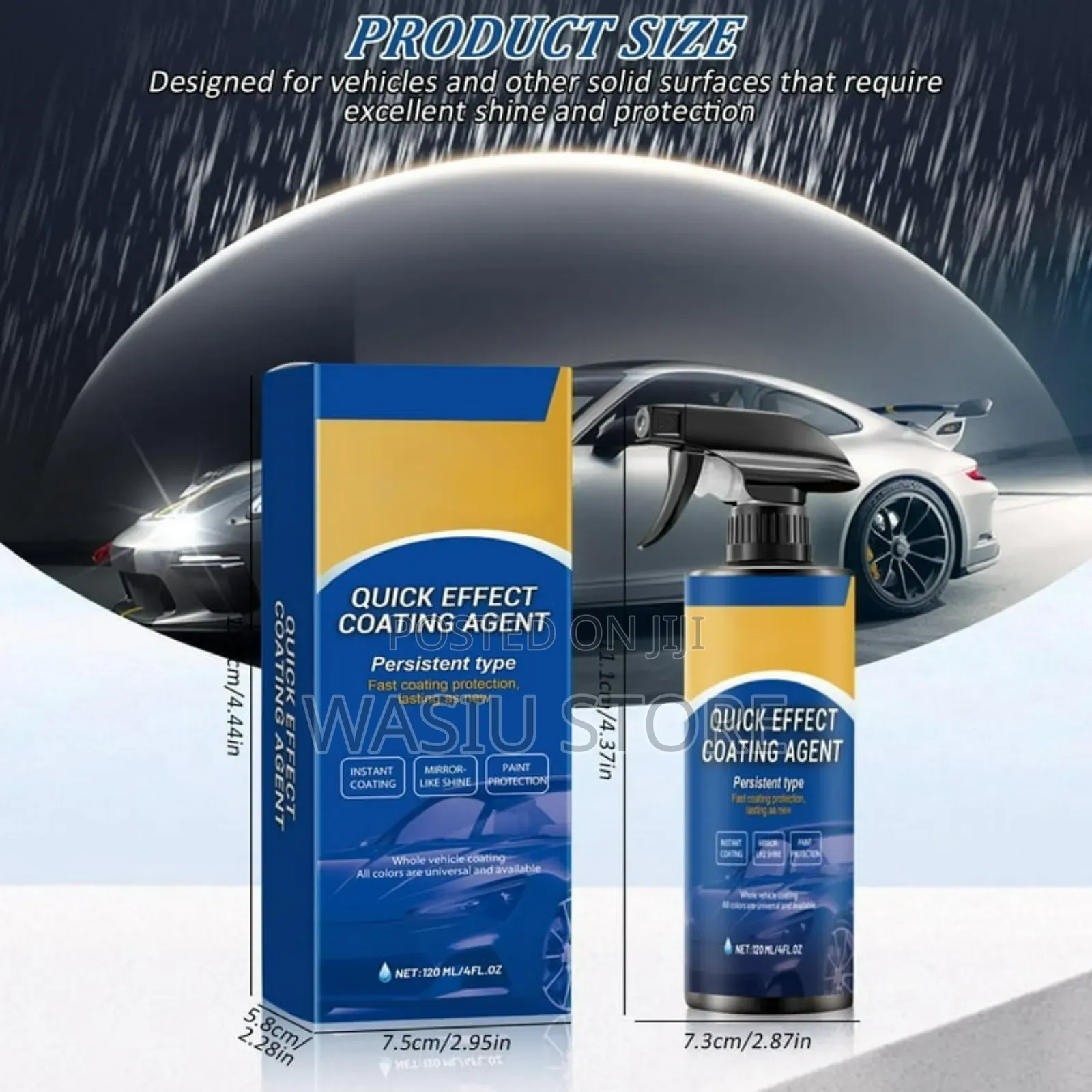Quick Effect Coating Agent" for Vehicles