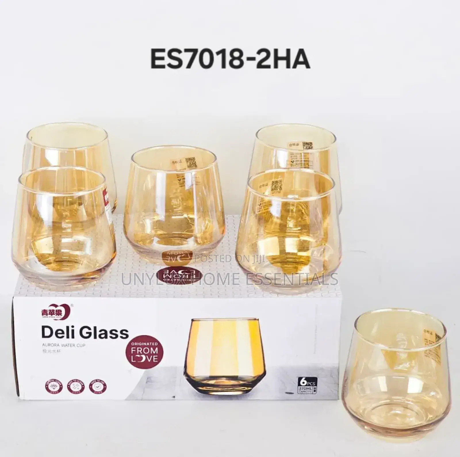 6pcs Whiskey Glass Cup