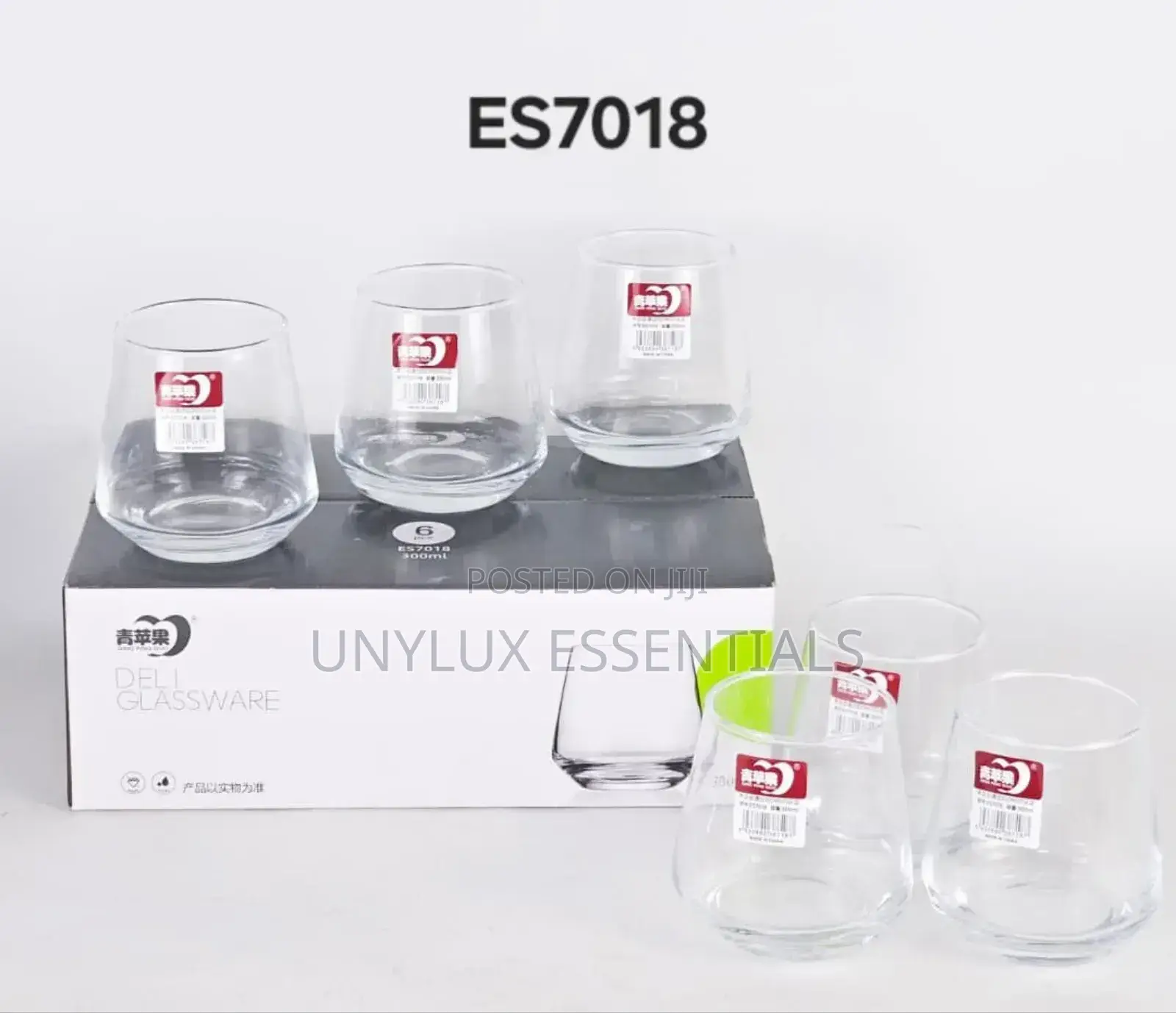 6pcs Whiskey Glass Cup