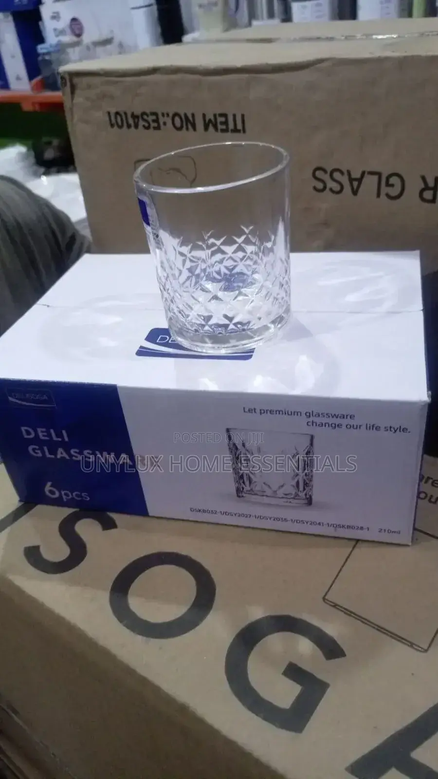 6pcs Whiskey Glass Cup
