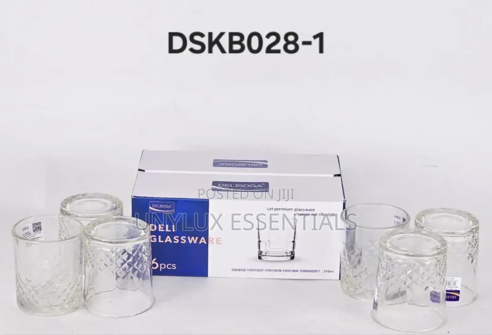 6pcs Whiskey Glass Cup