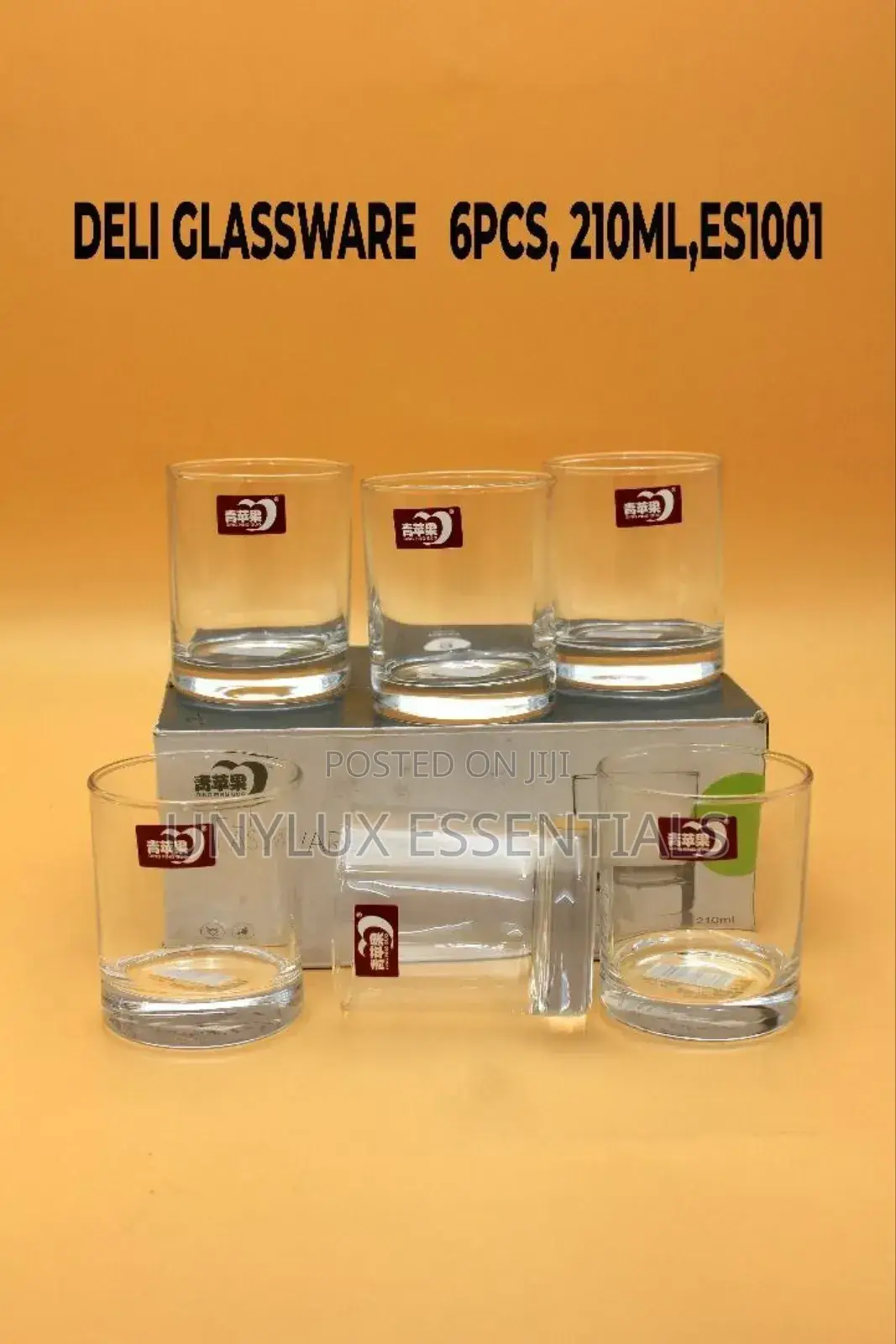 6pcs Whiskey Glass Cup