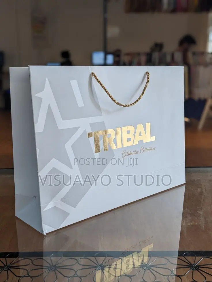 Custom Paper Bags in Nigeria – Strong, Neat Brand-Ready