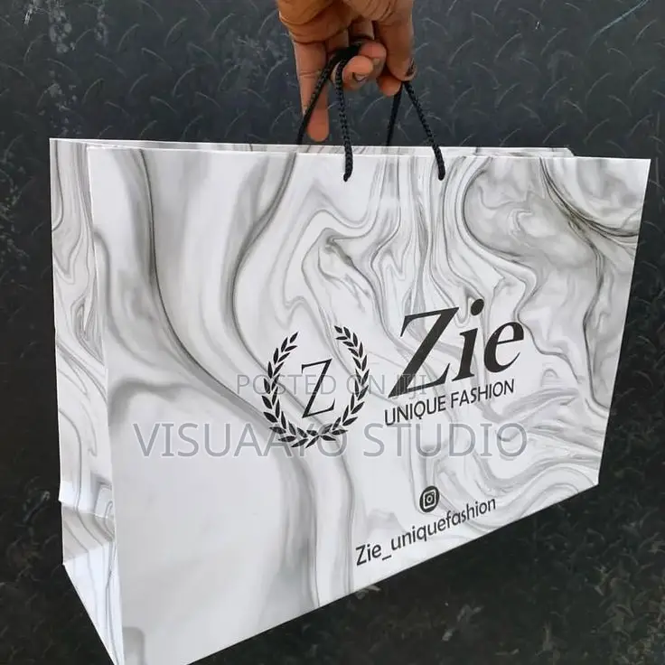 Custom Paper Bags in Nigeria – Strong, Neat Brand-Ready