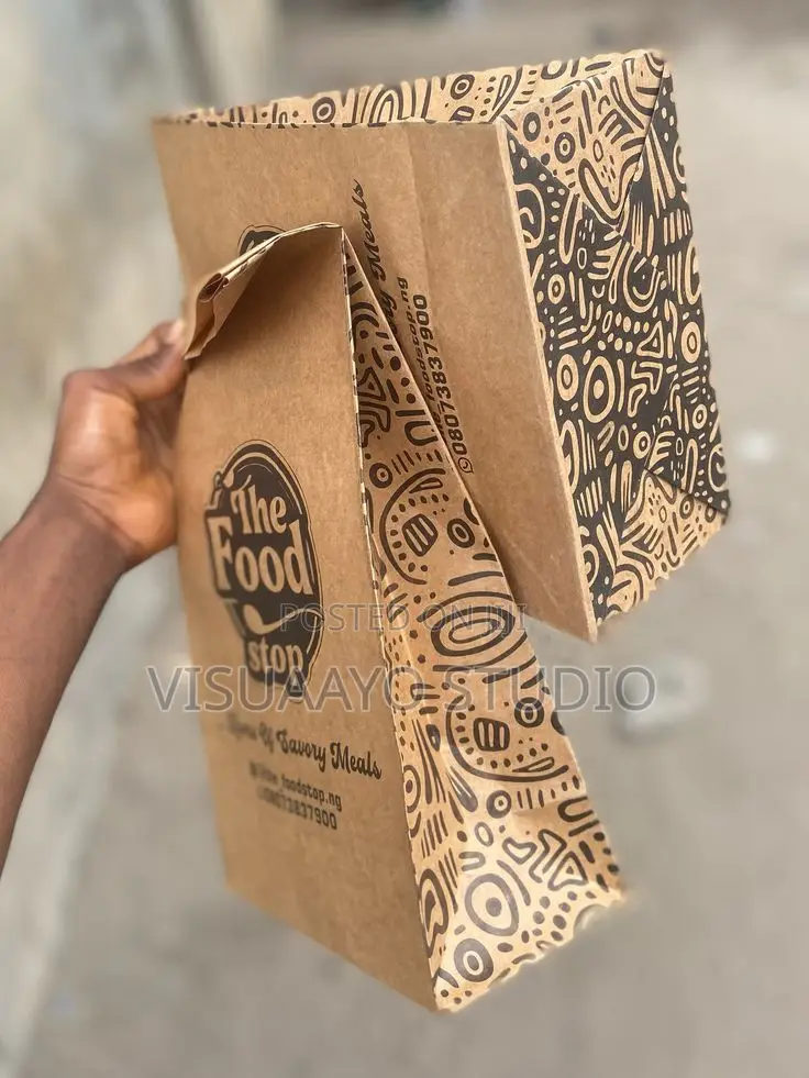 Custom Paper Bags in Nigeria – Strong, Neat Brand-Ready