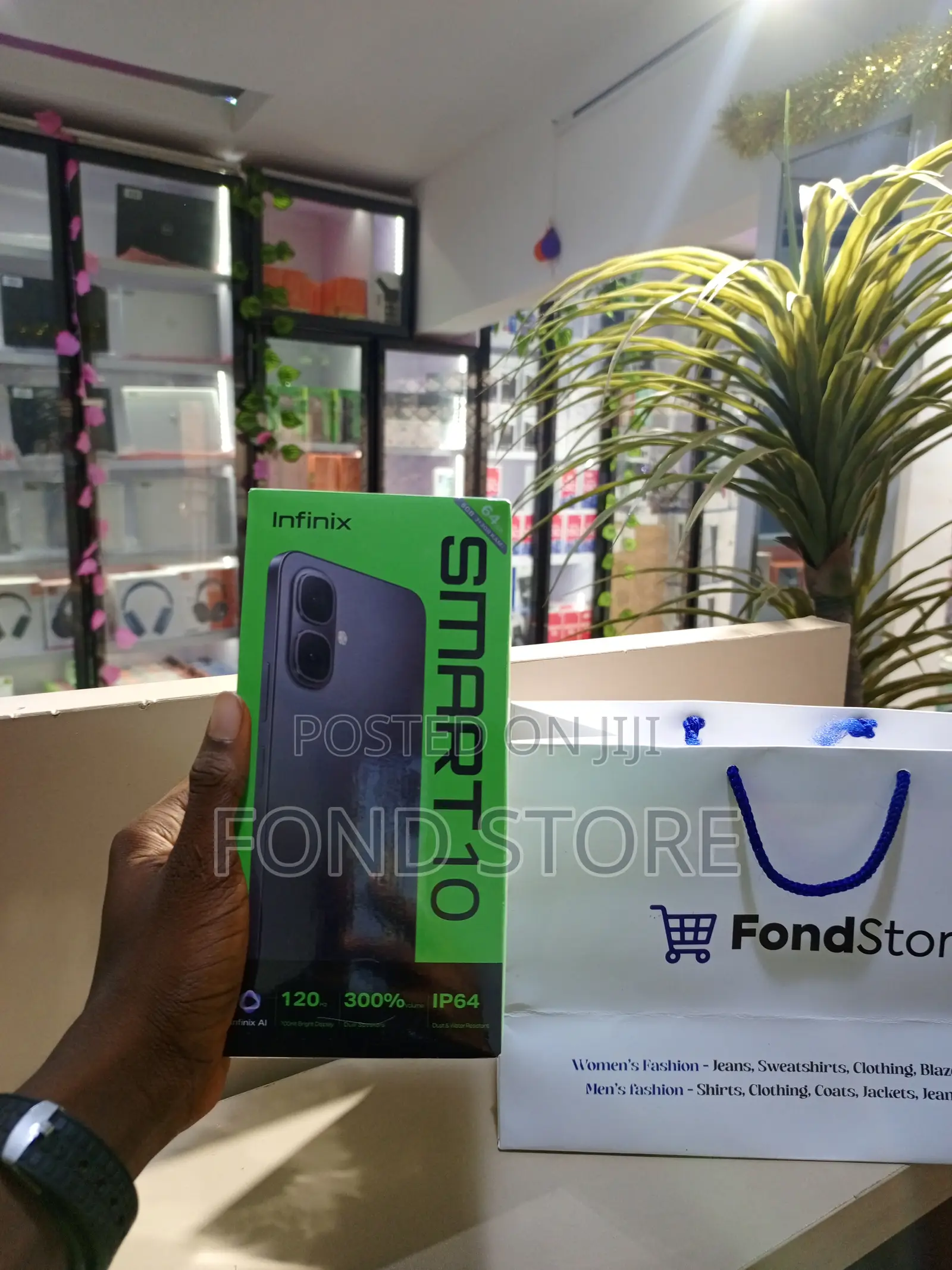 New Infinix Smart 10 64 GB Black