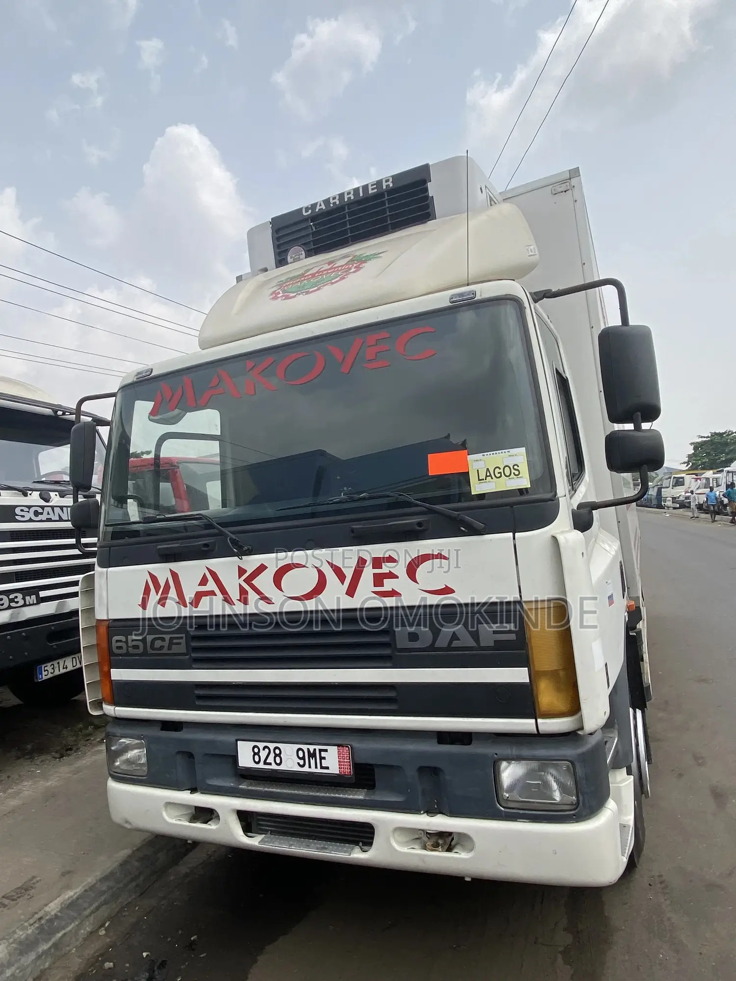 Daf 65 Cf Cooling Van 2024 White