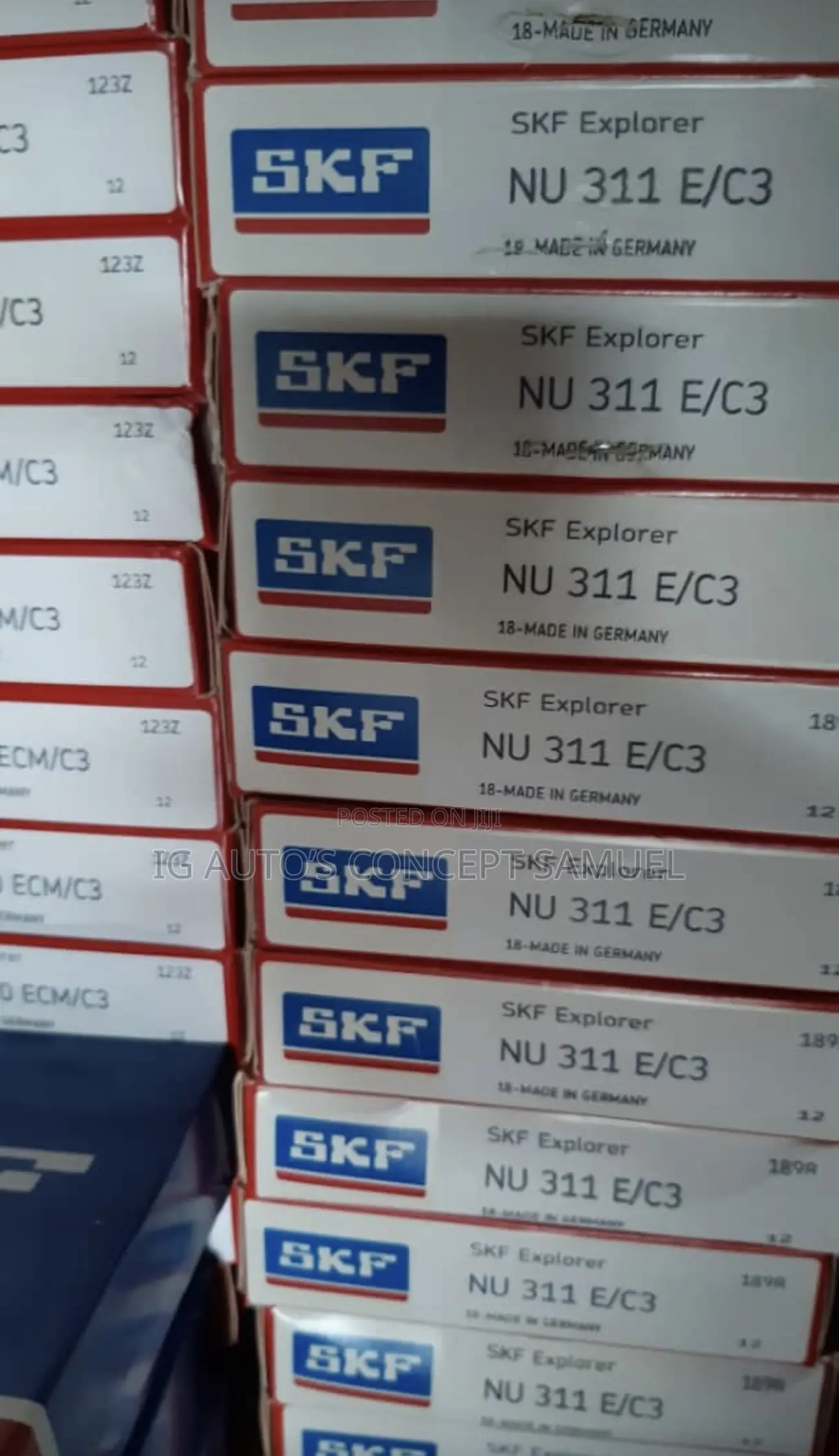 Nu311ecm/C3 Skf Original Bearing Available