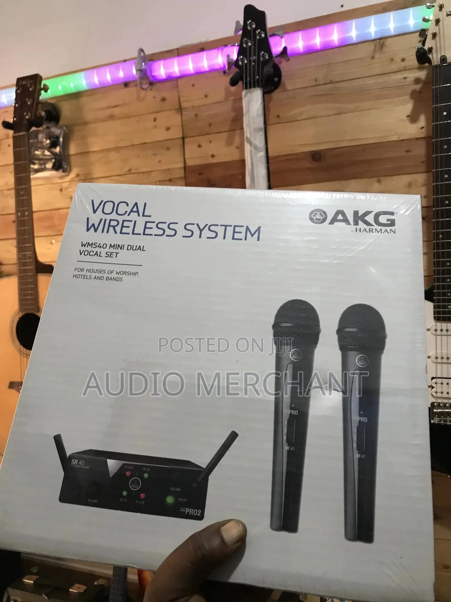 Akg Wms40 Mini Dual Wireless Microphone