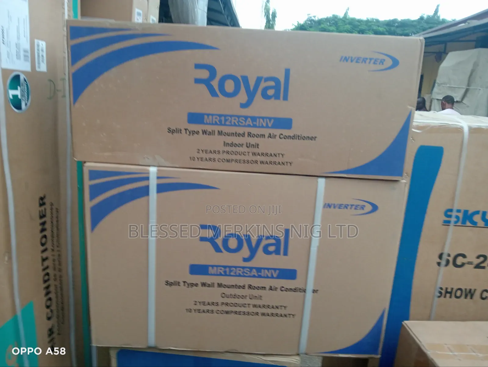 Royal Air Conditioner Inverter 1.5hp 2 Years Warranty