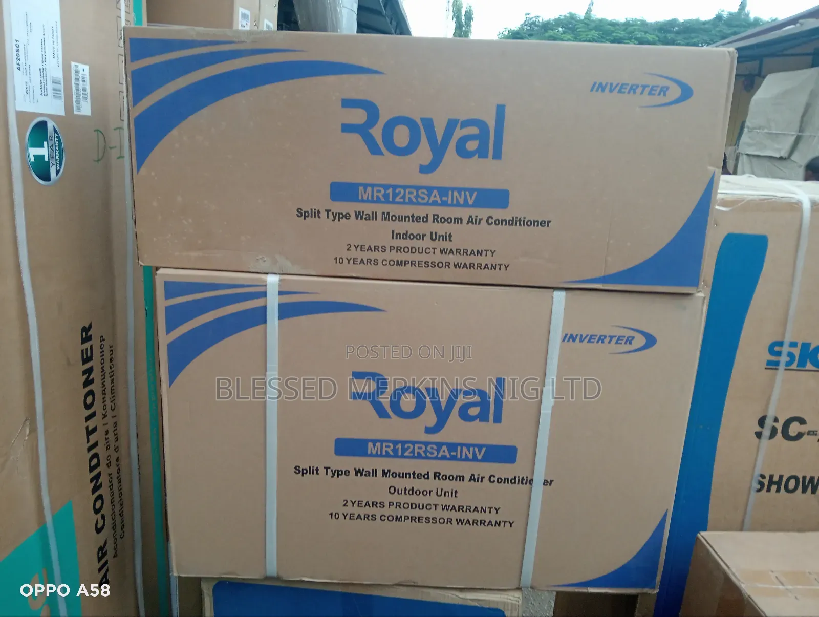 Royal Air Conditioner Inverter 1.5hp 2 Years Warranty