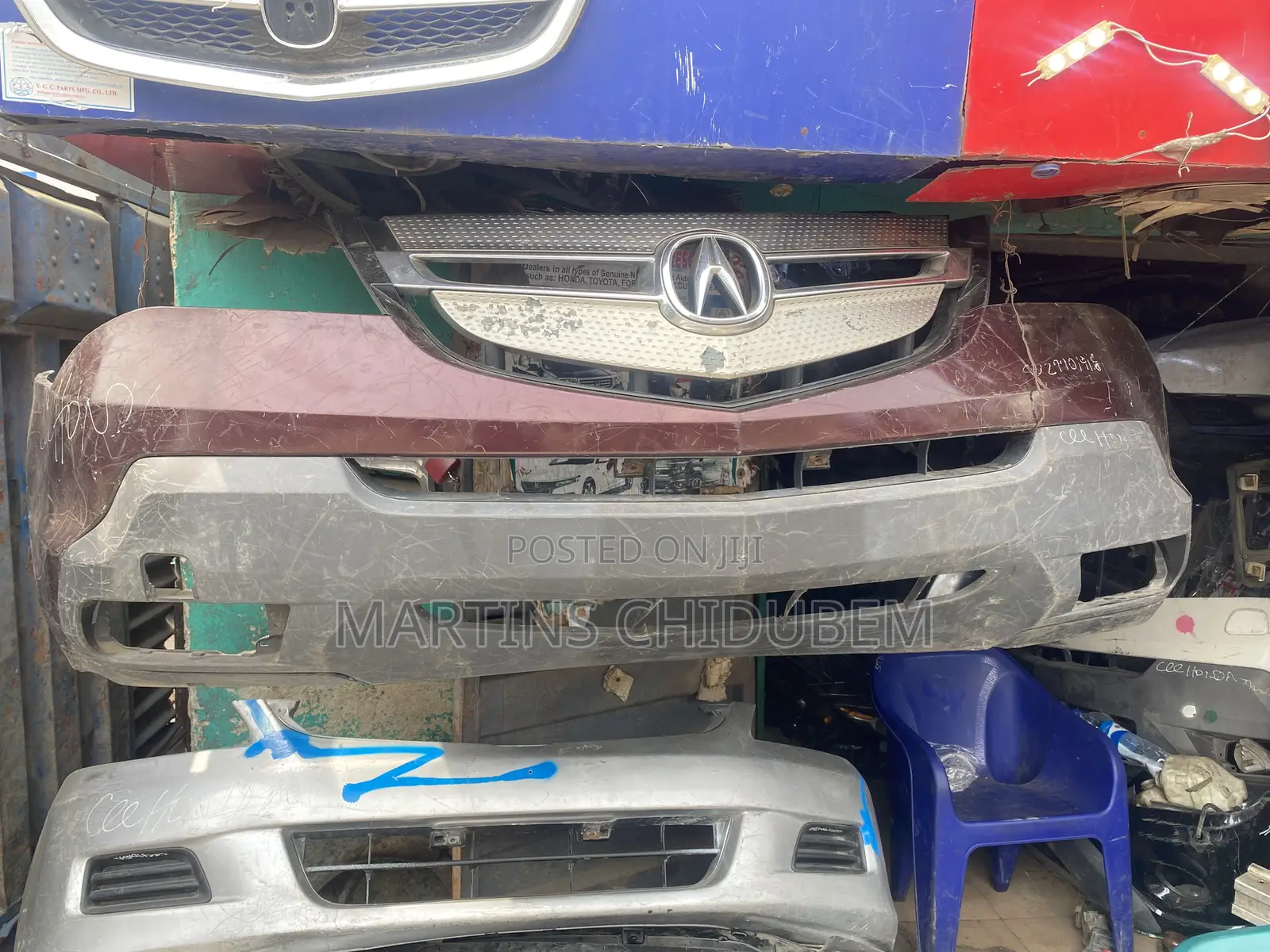Complete Front Bumper for MDX 2009 Model