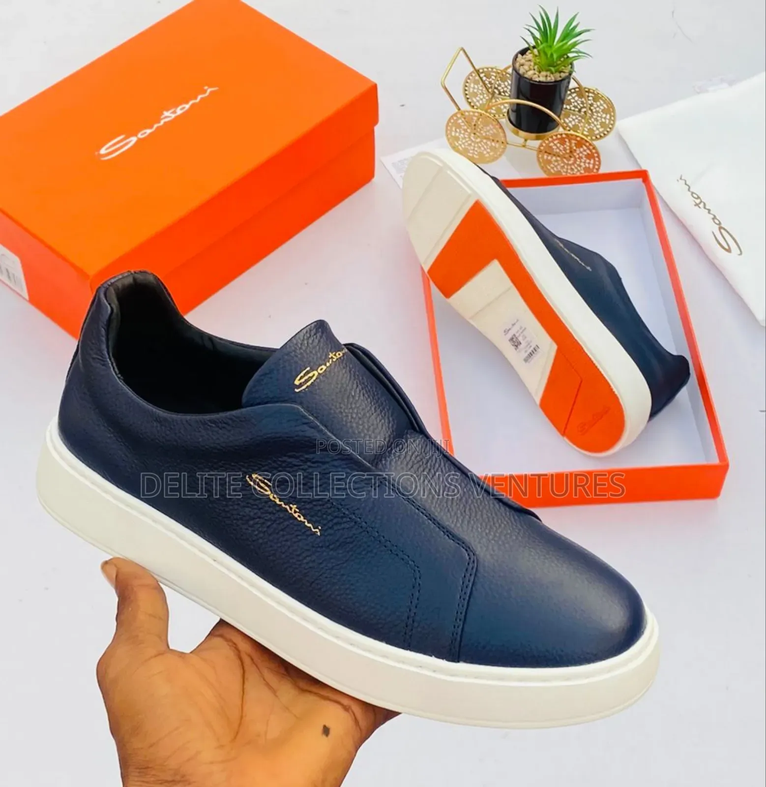 *New Santoni Luxury Loafers  || New Unique Design