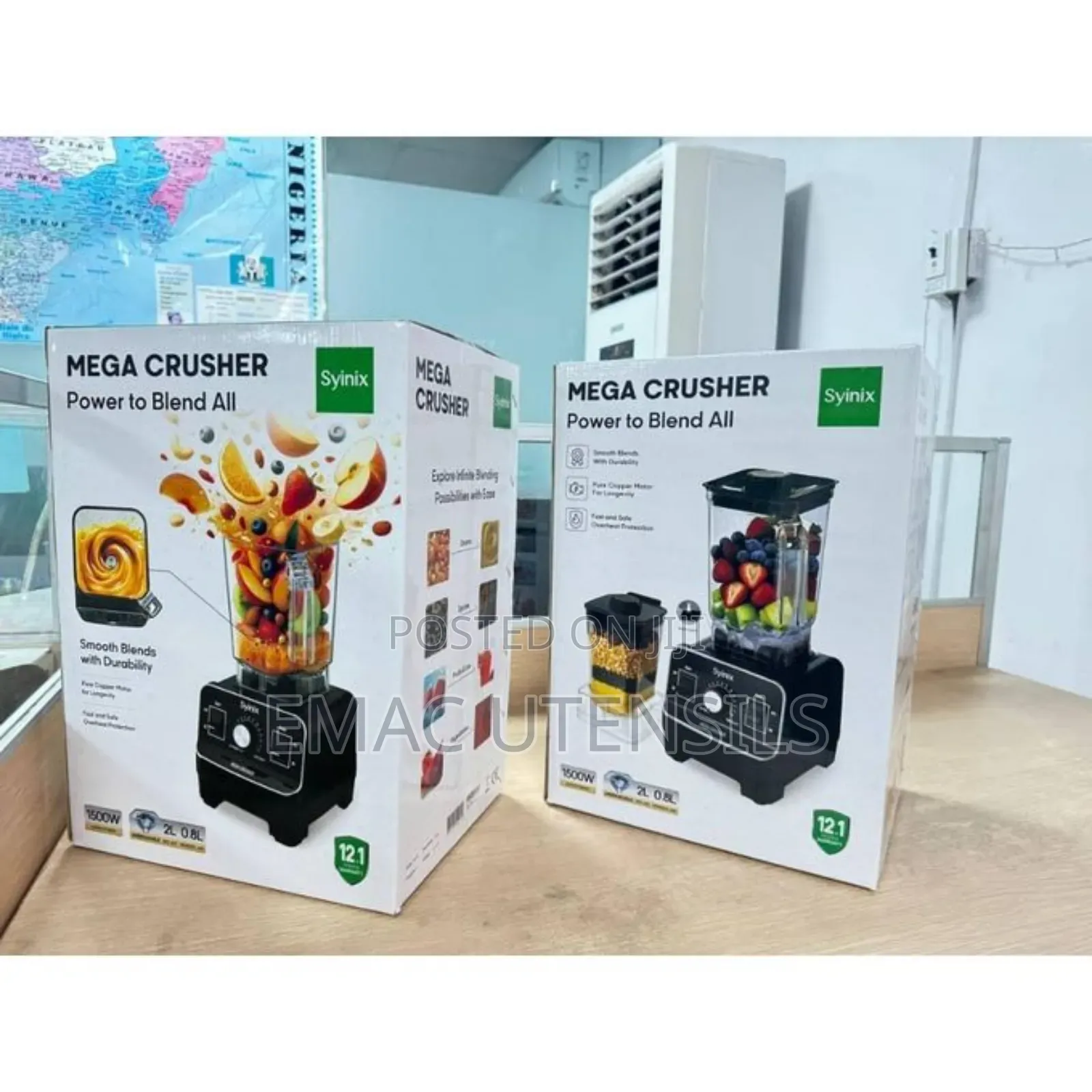 High Quality 2 in 1 Syinix Crusher Blender