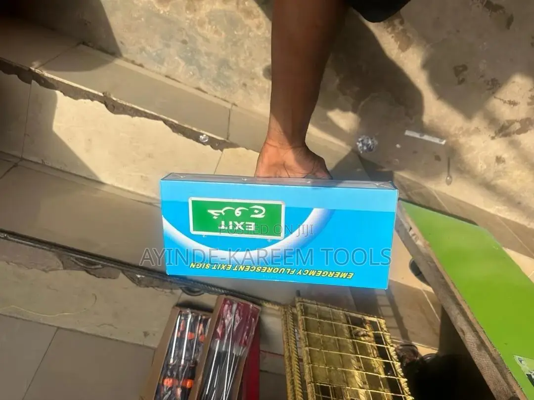Emergency Exit Sign With Led Light