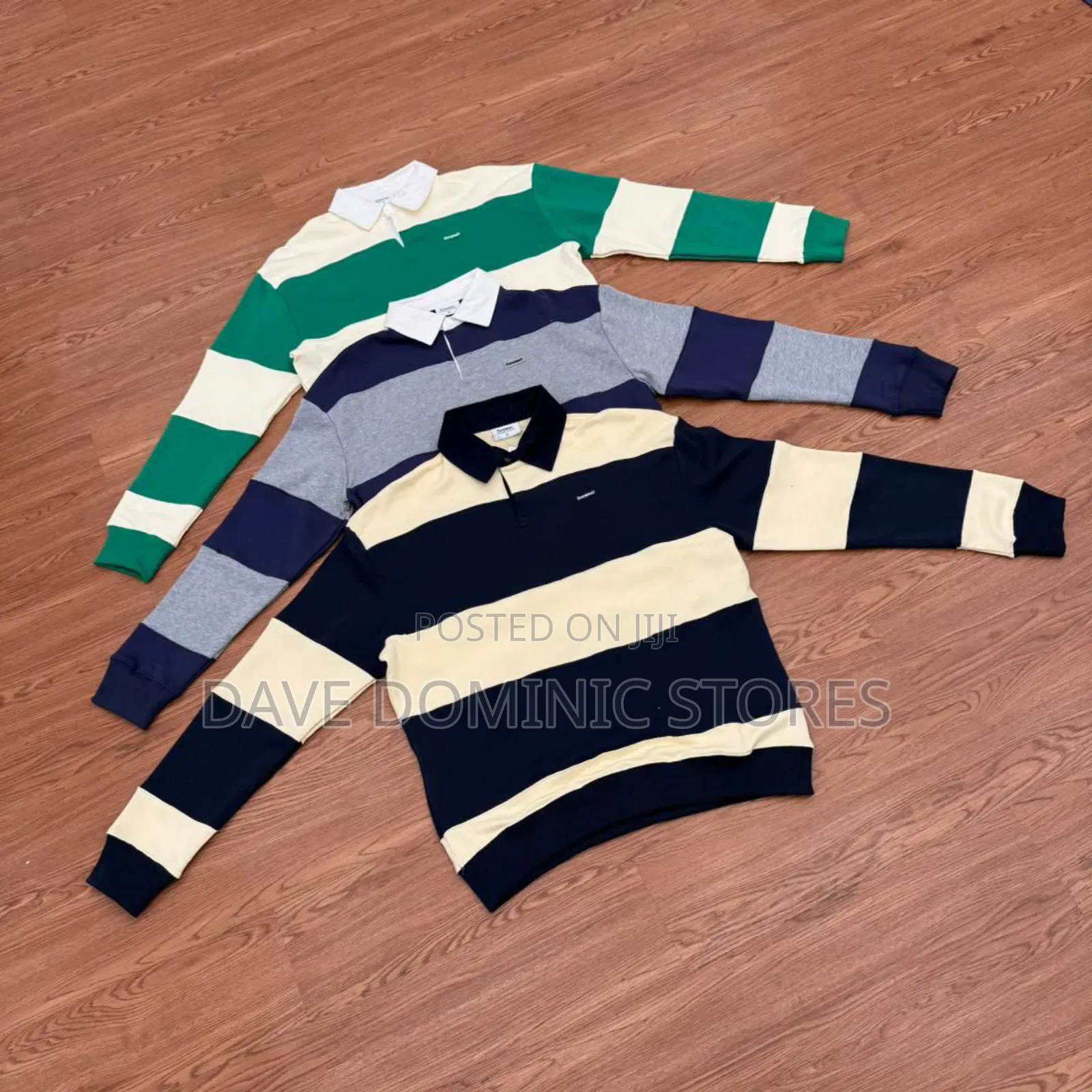 Covernat Striped Polo Longsleeve