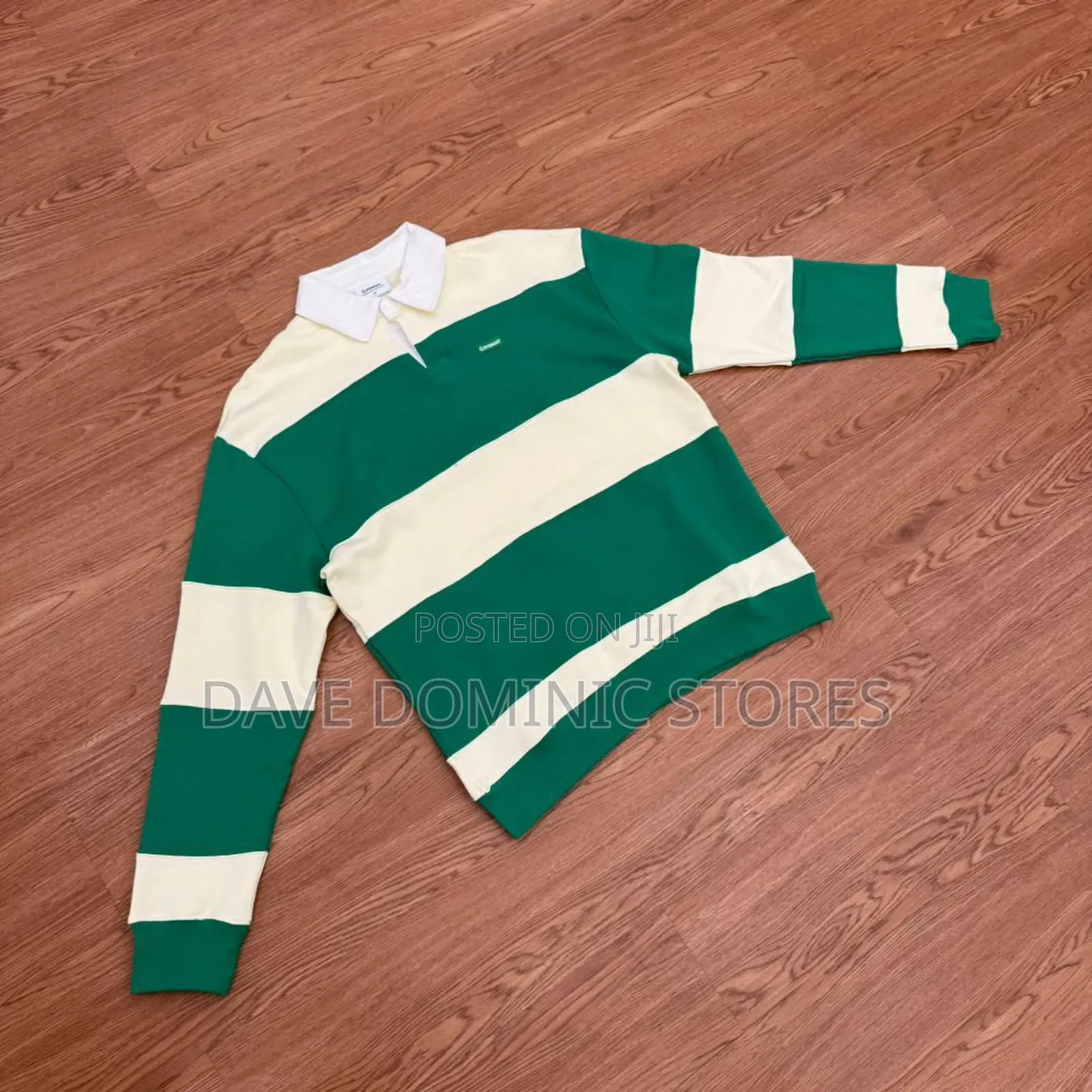 Covernat Striped Polo Longsleeve