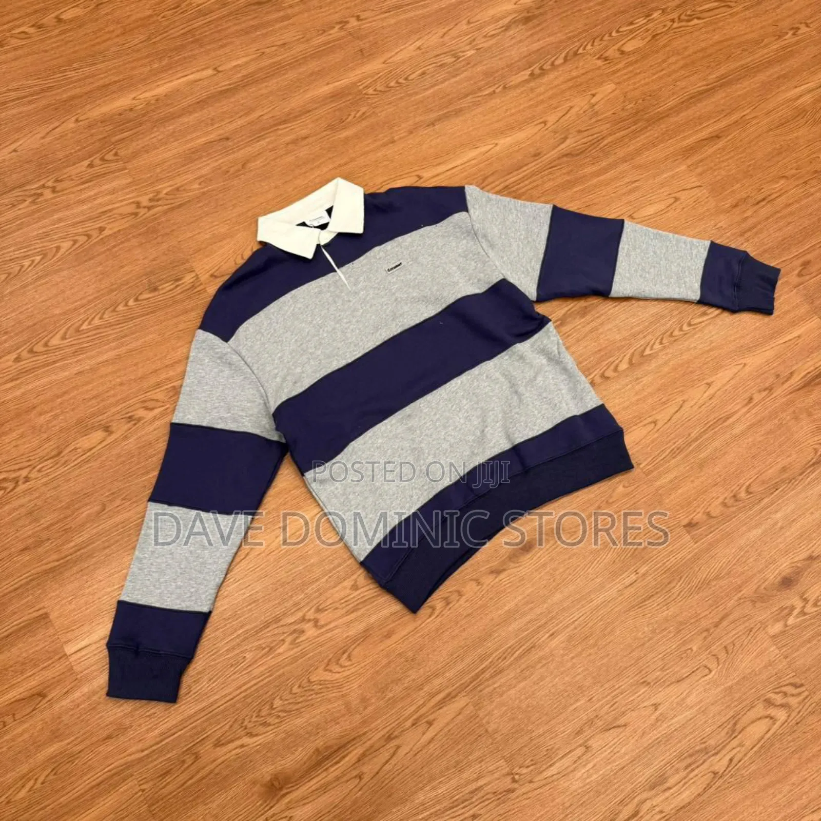 Covernat Striped Polo Longsleeve