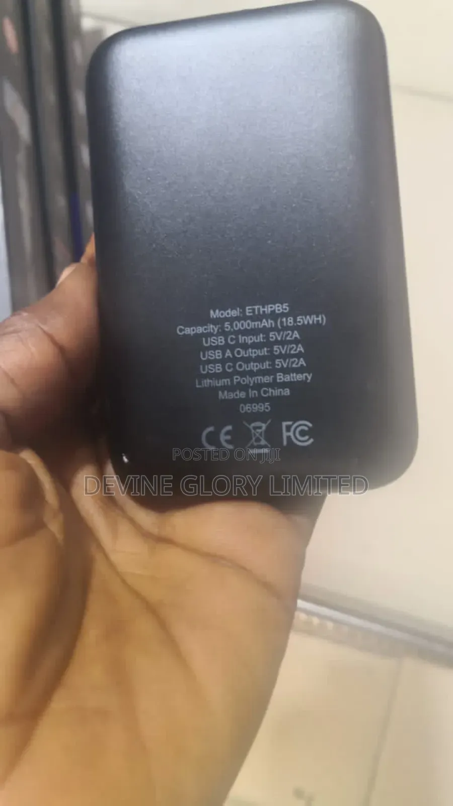 Uk Used Helix 5000mah Slim Power Bank – Fast Portable