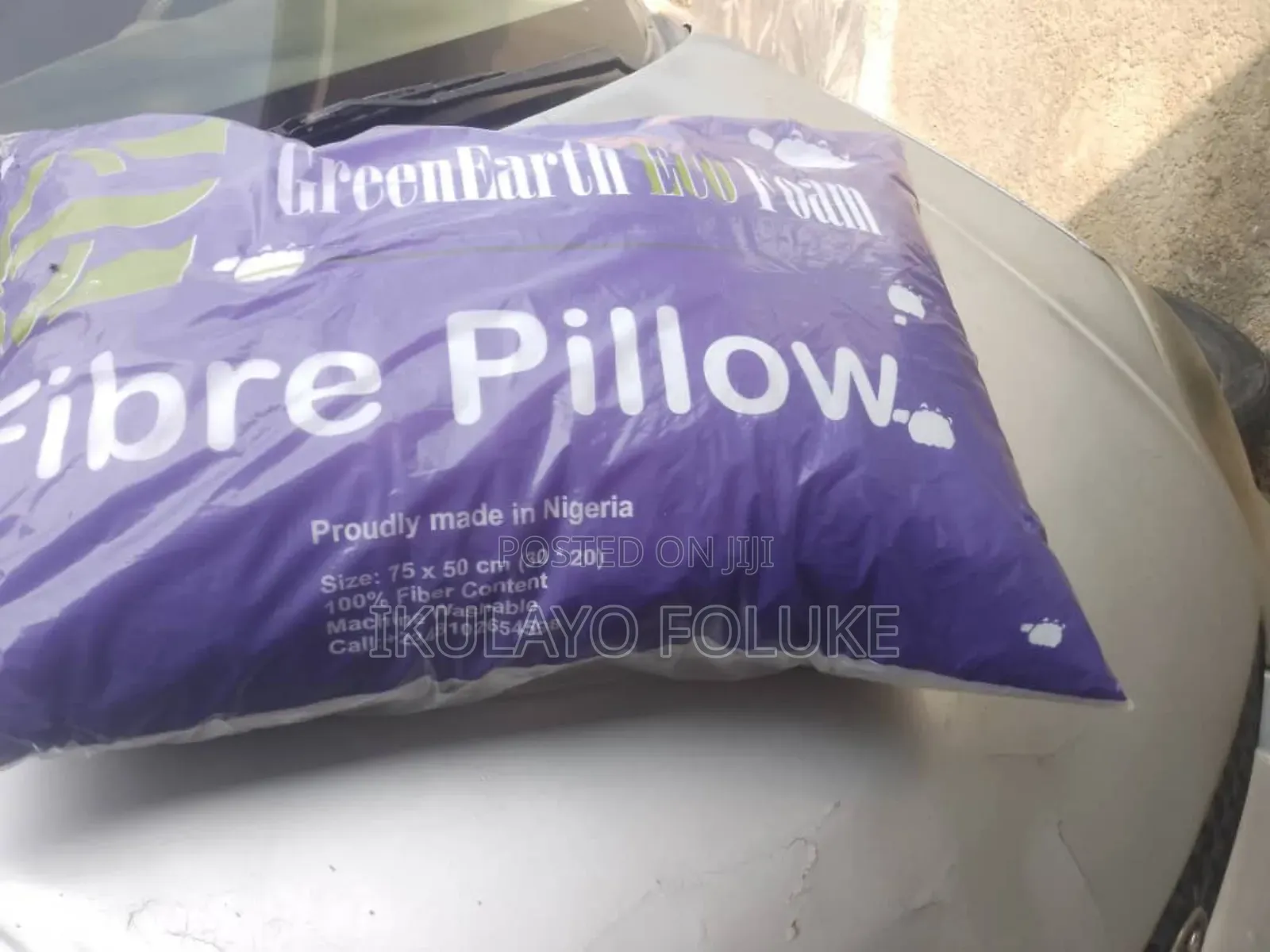 75 by 50cm Fibre Pillow