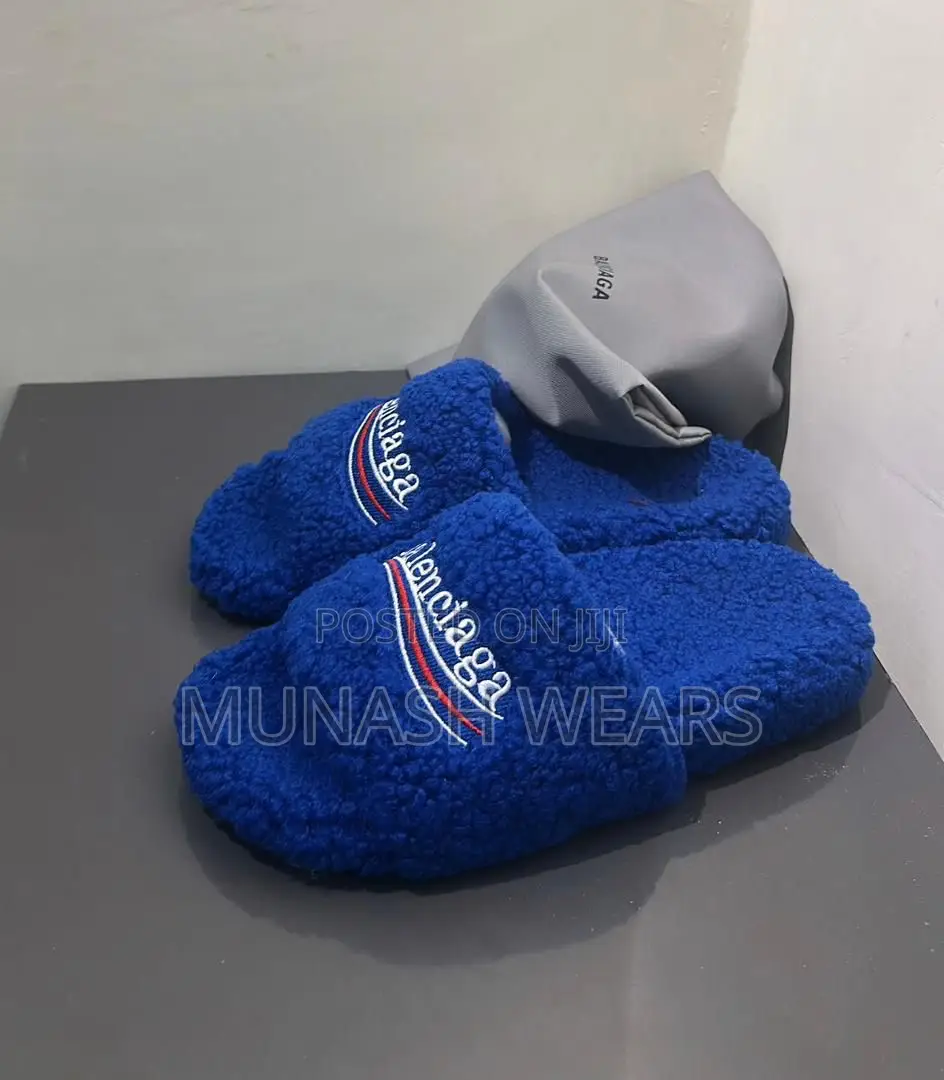Balenciaga Fur Classic Slide 40-46 Available