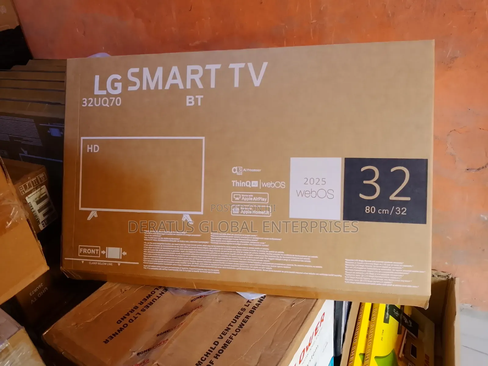 Lg 32" Smart Tv With Full Functions Youtube and Netflix