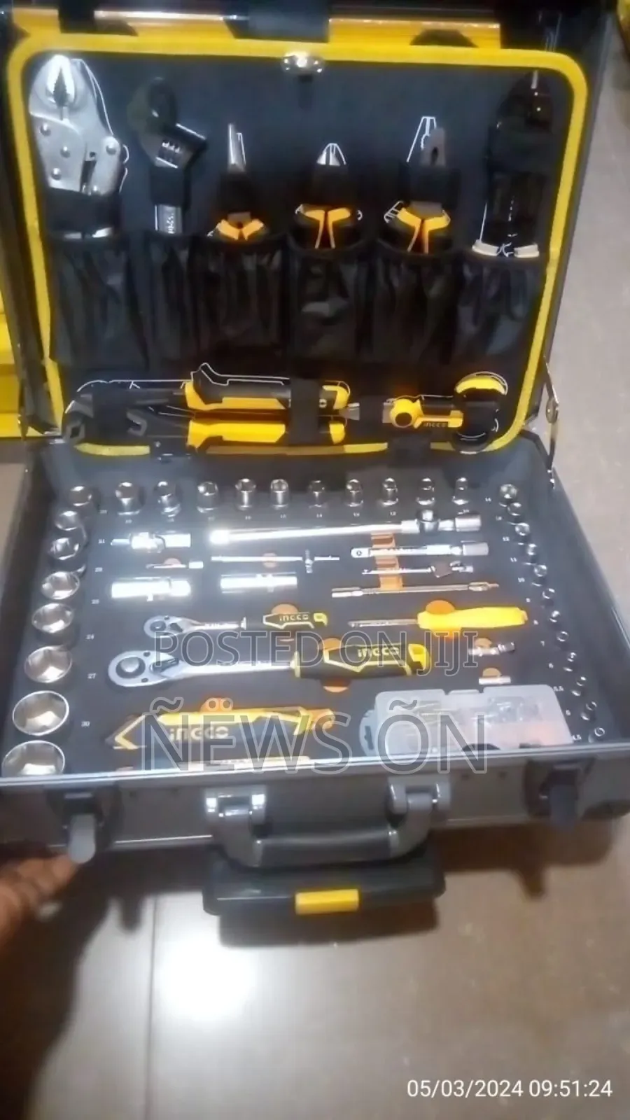 Ingco Set Tools for Industrial Use