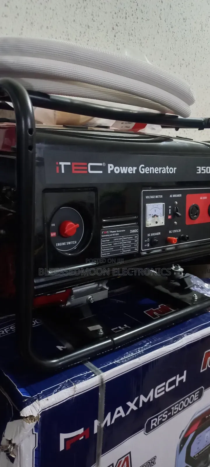 5.5kva Itec Power Full Cooper Coil Generator 3 Year's Warranty
