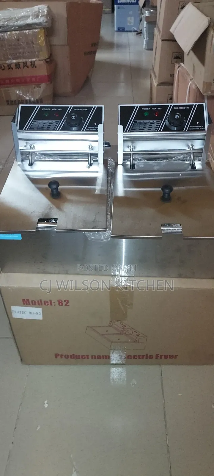 Tabletop Fryer Electric
