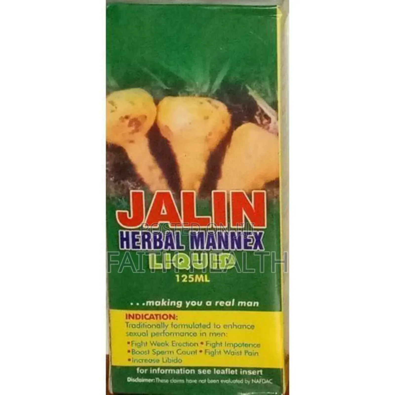 Jalin Herbal Mannex Liquid for Long Lasting Sex Erection