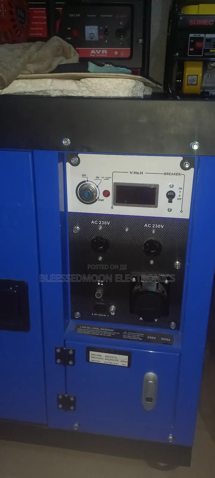 Cruz Power 12.5kva Soundproof Generator Pure Cooper Coil 3 Yrs Warrant
