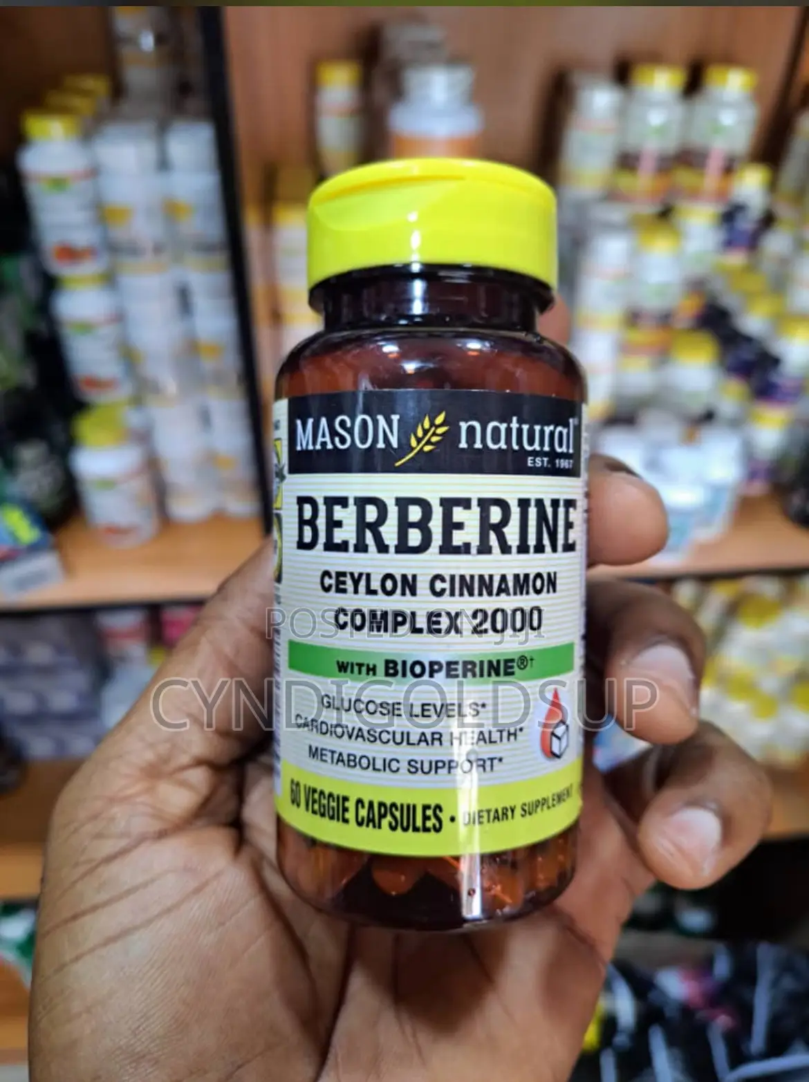 Berberine Ceylon Cinnamon Complex 2000 With Bioperine