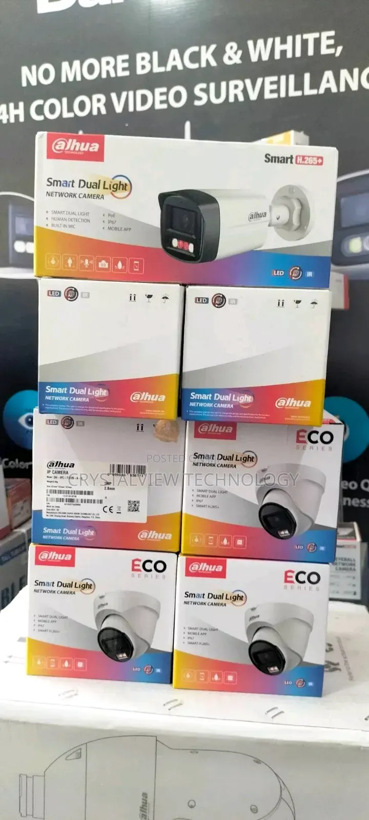 Dahua 2mp Smart Dual Light With Audio Ip (Eco Series)