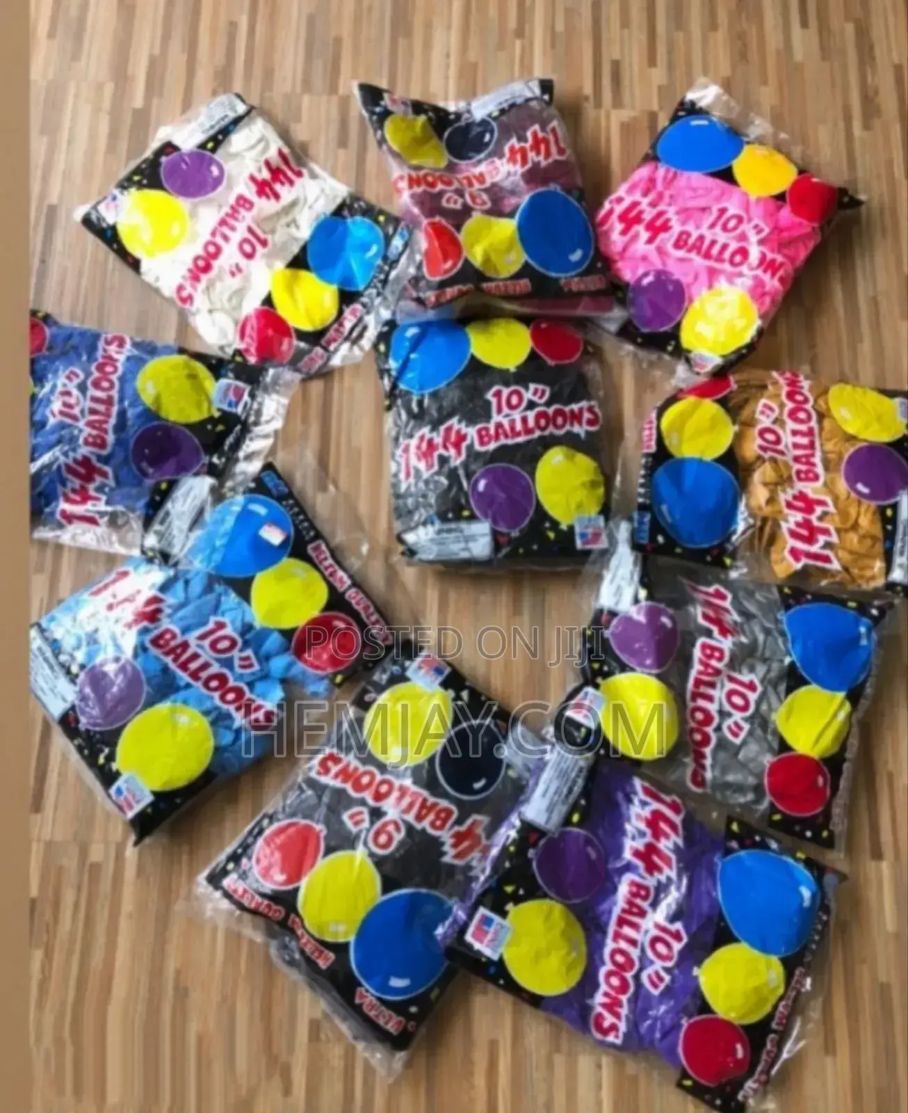 Big Single Color Balloon (144pcs in a Pack) All Colors Available