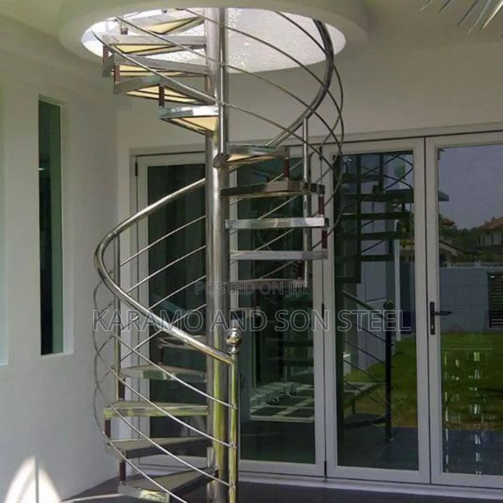 Stainless Railing Spiral