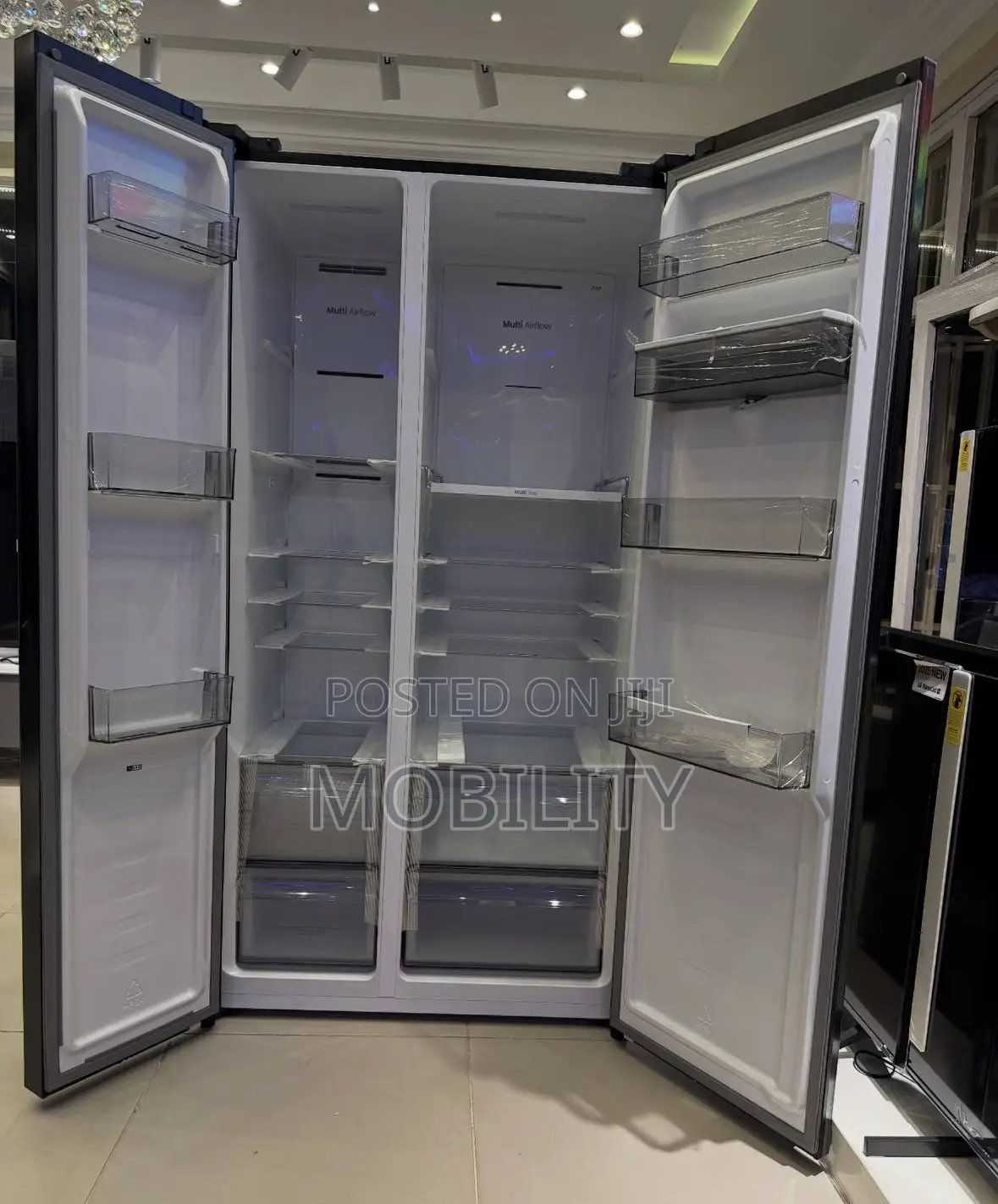 Hisense Refrigerator Side by Side 529l No Frost Brand New