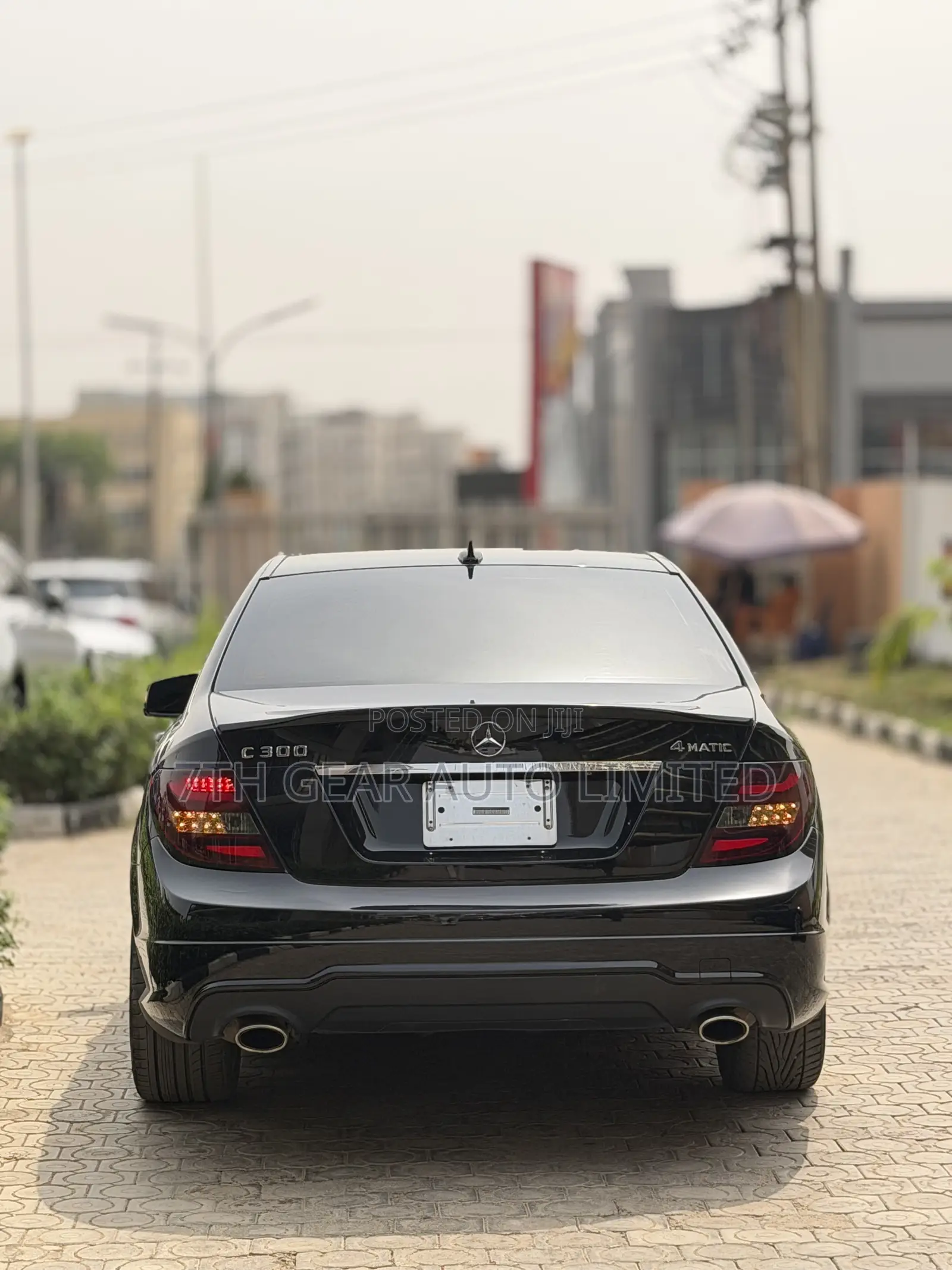 Mercedes-Benz C300 Sport 4Matic Sedan AWD (3.5L 6cyl 7A) 2013 Black
